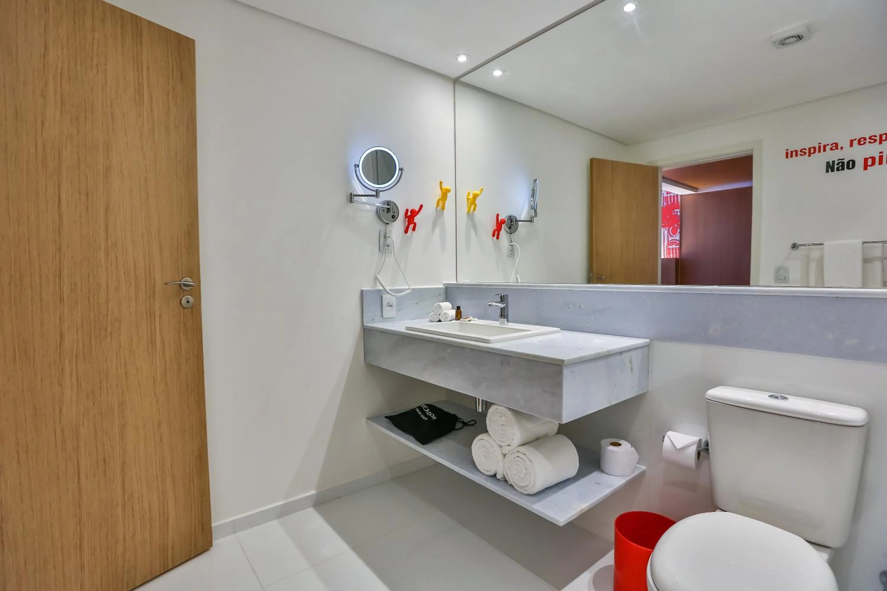 Bathroom in Radisson RED Campinas