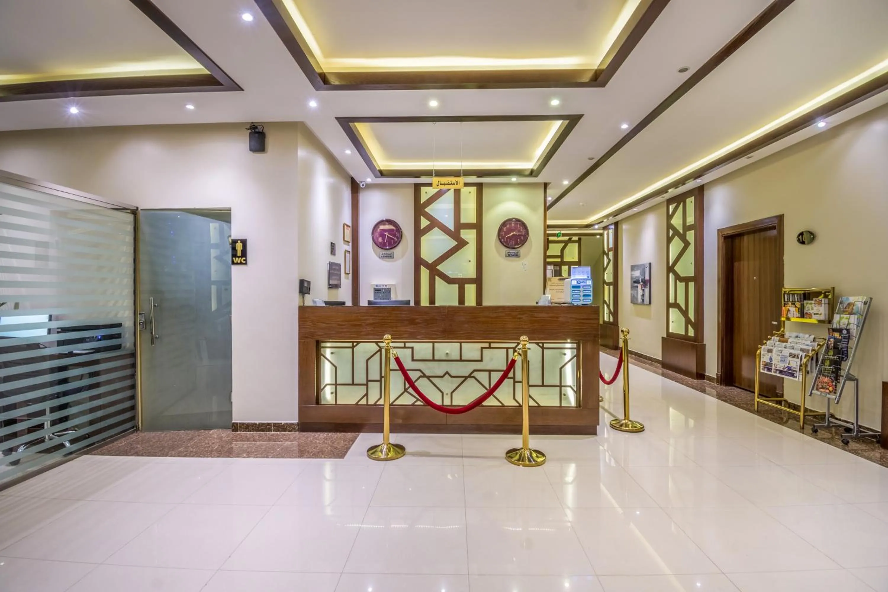 Lobby or reception in Al Muhaidb Residence Al Narges