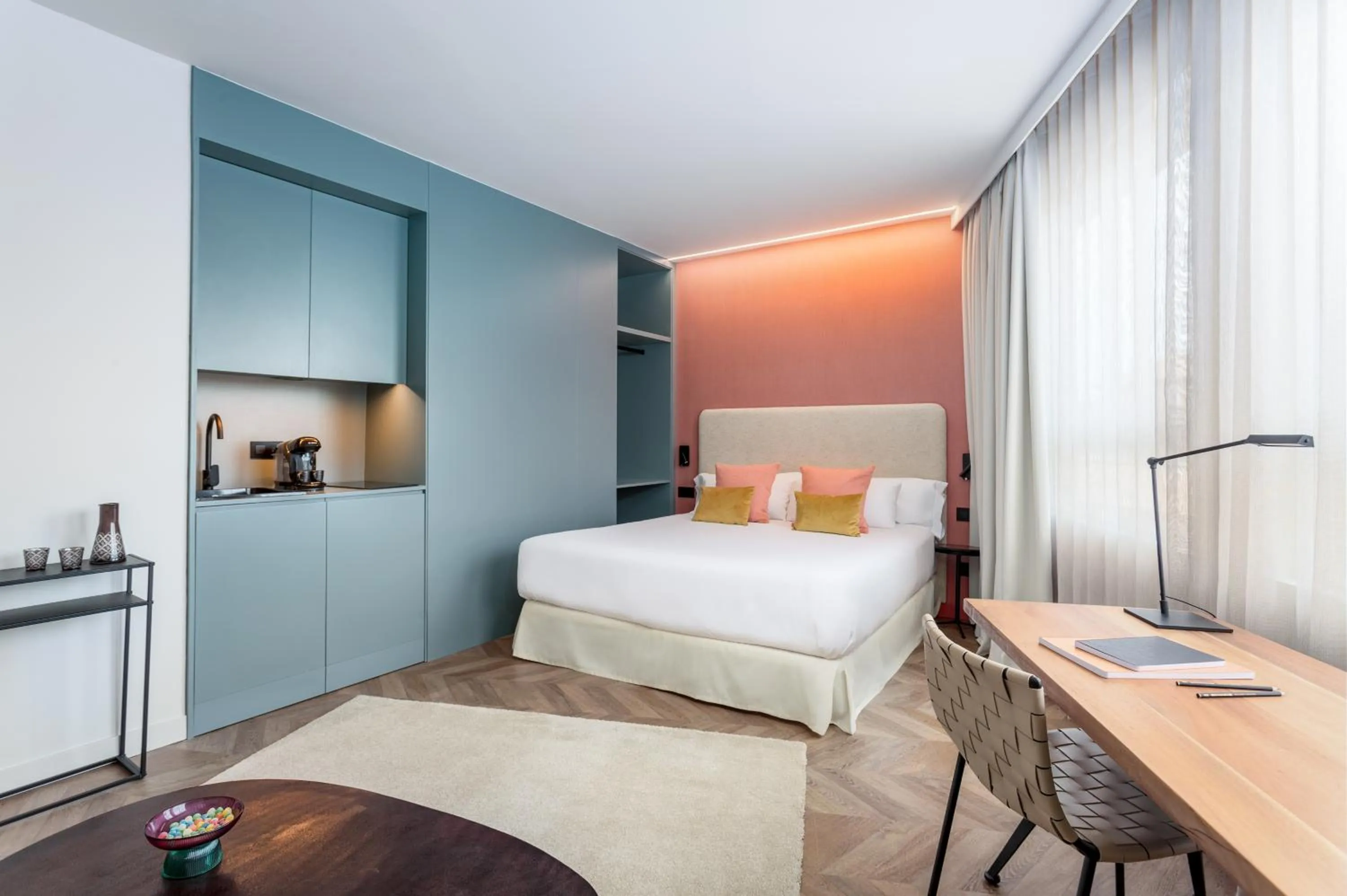 Photo of the whole room, Bed in Tribu Malasaña