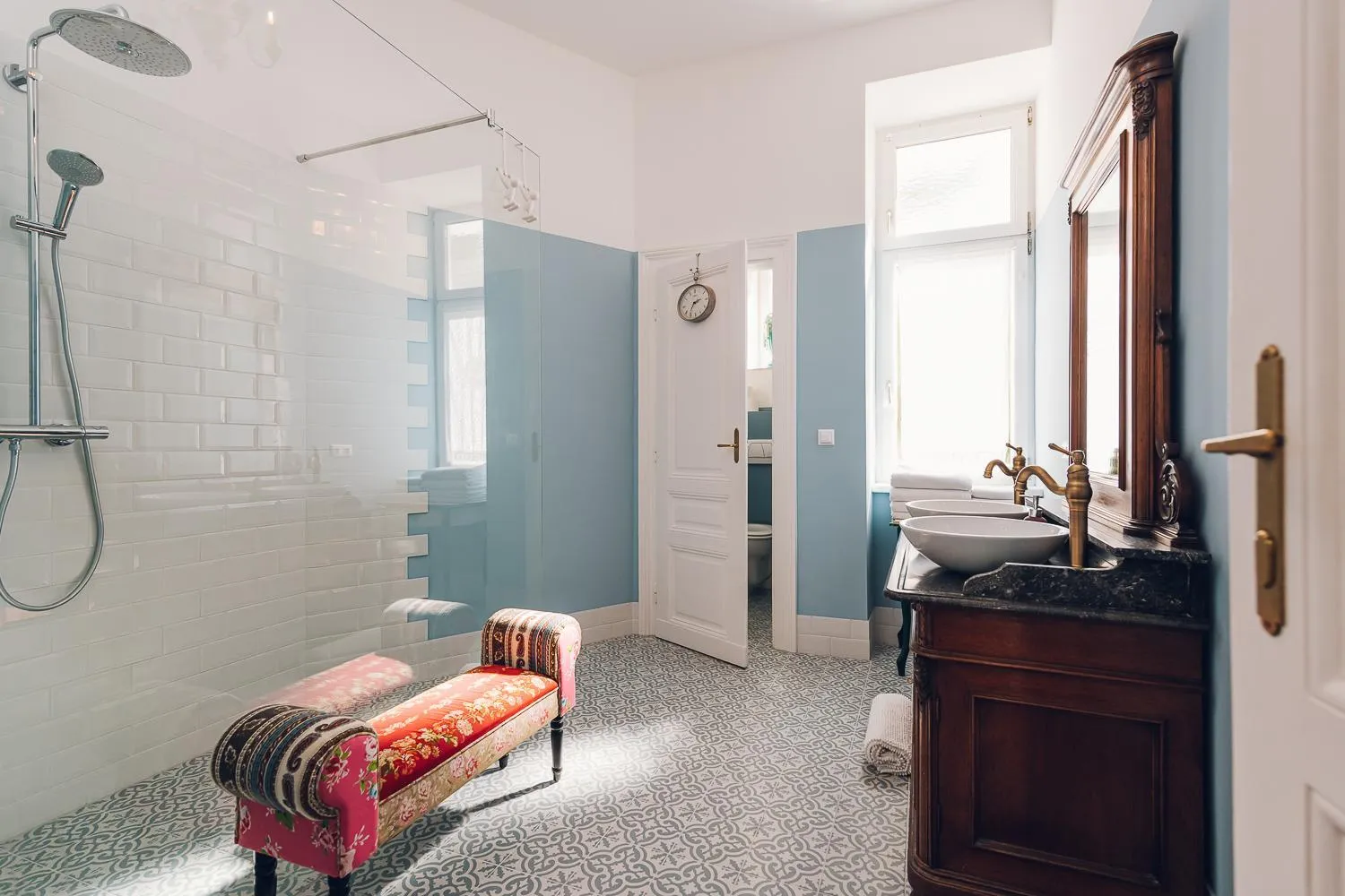 Bathroom in Leuhusen Boutique Apartments Vienna, Wien