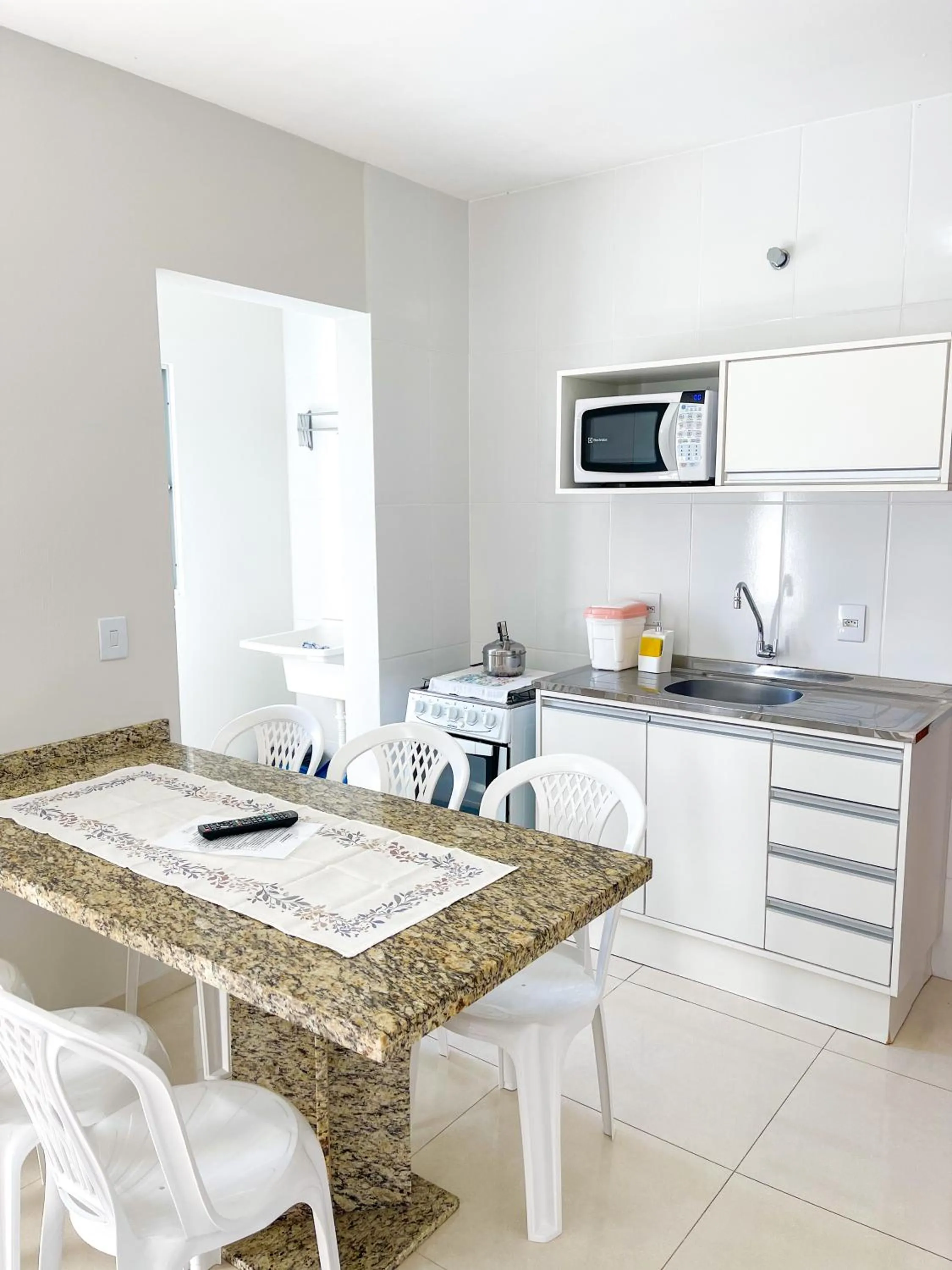 kitchen in Pousada Gomes