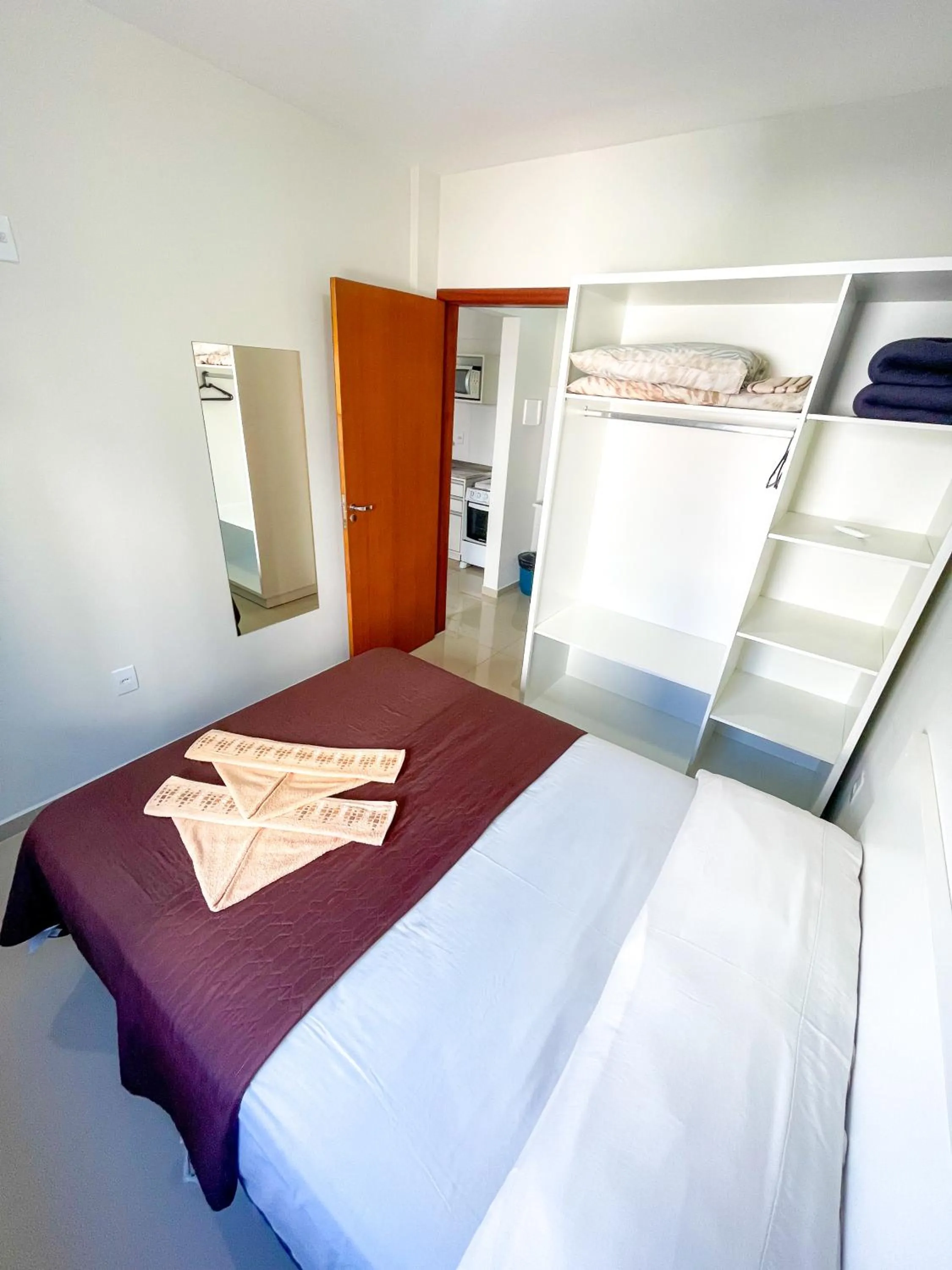 Bed in Pousada Gomes