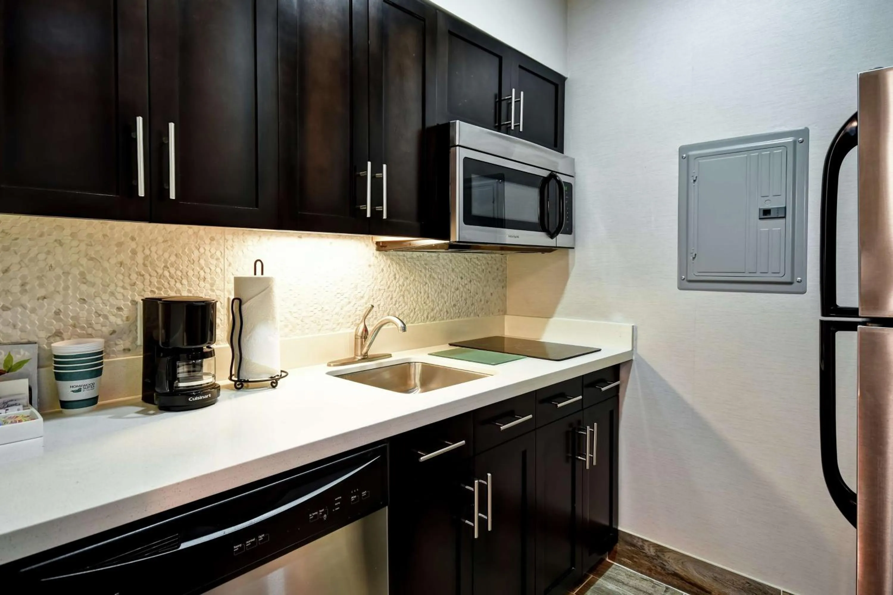 Kitchen or kitchenette in Homewood Suites by Hilton Dallas Arlington South