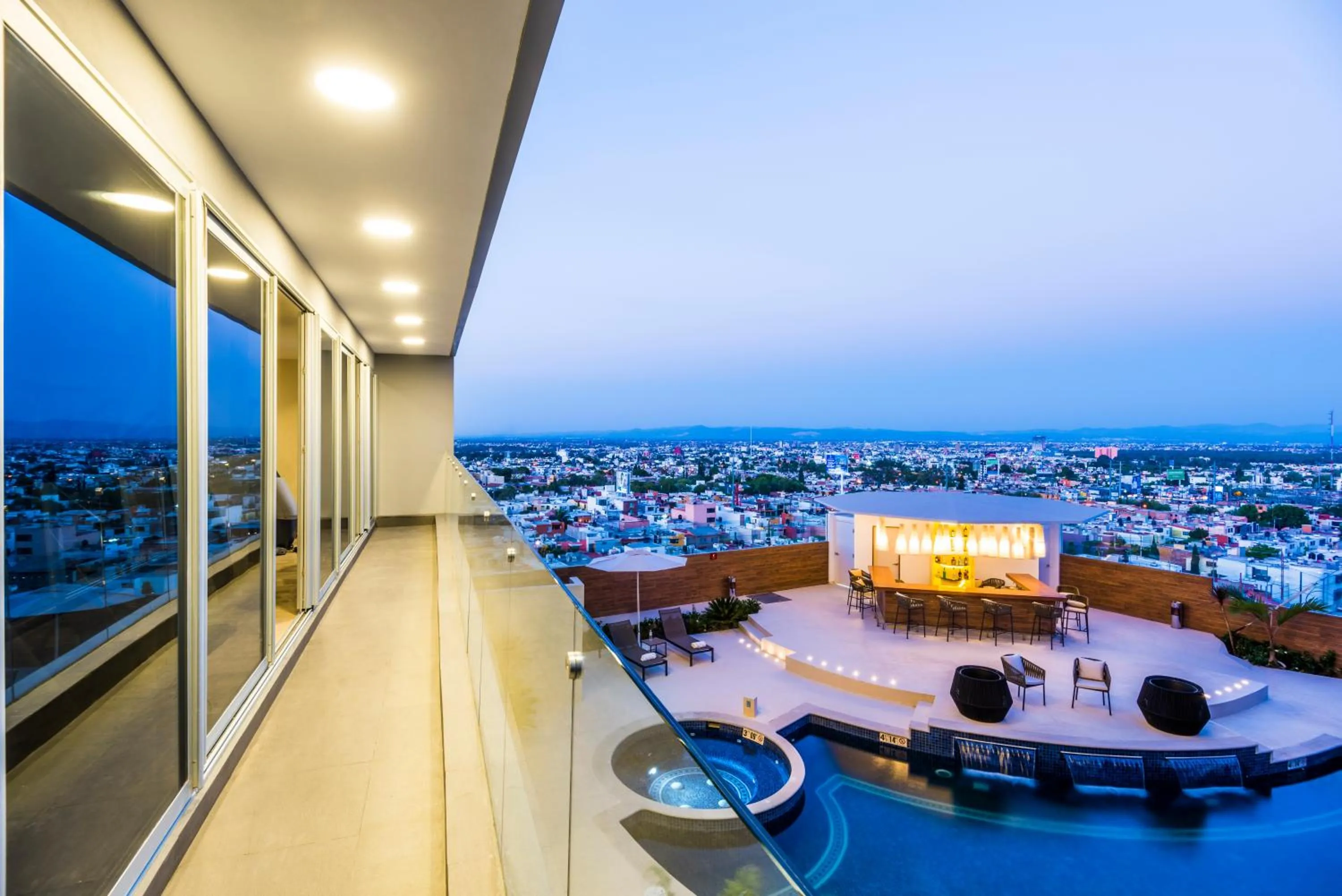 City view in Hyatt Regency San Luis Potosi