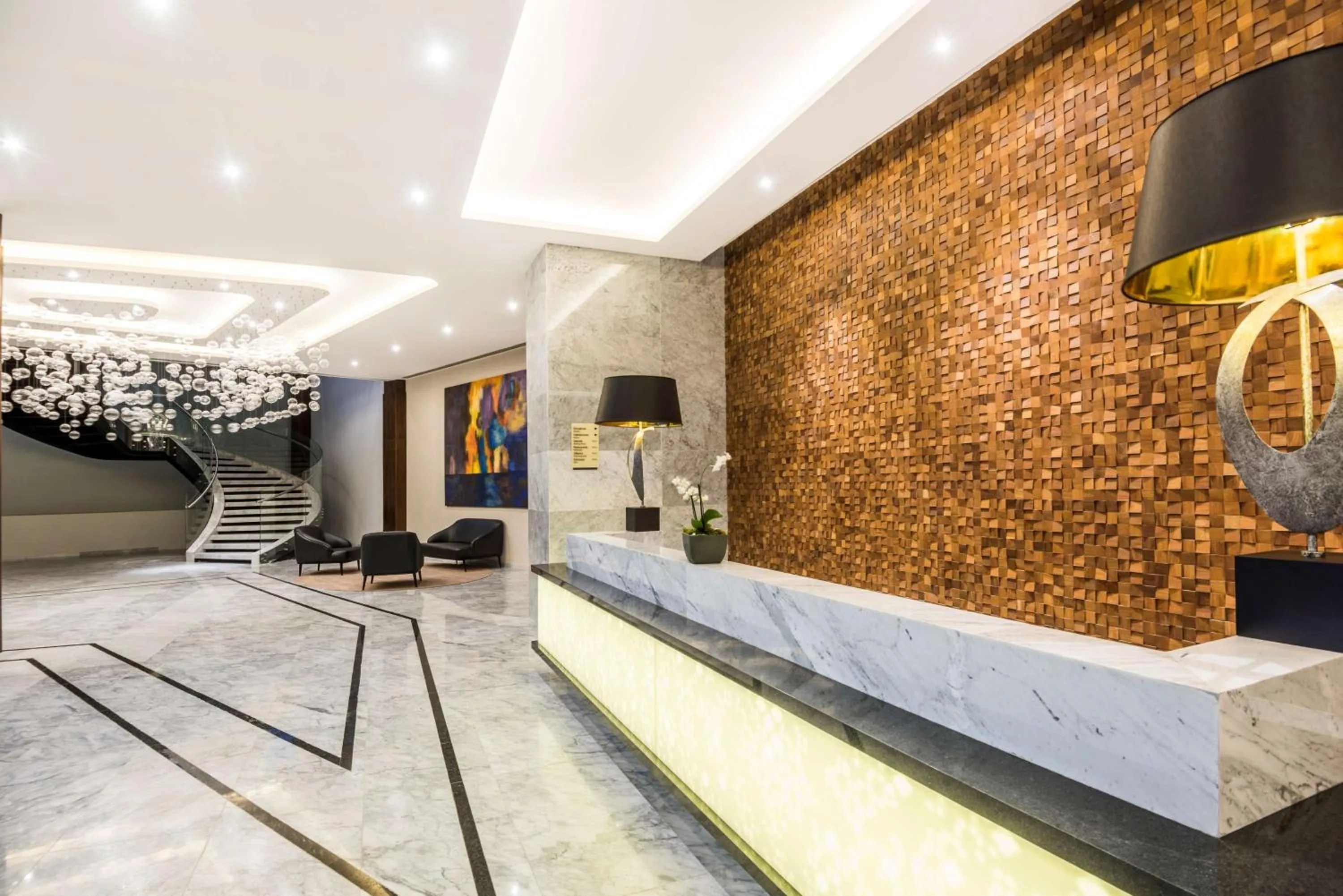 Lobby or reception in Hyatt Regency San Luis Potosi