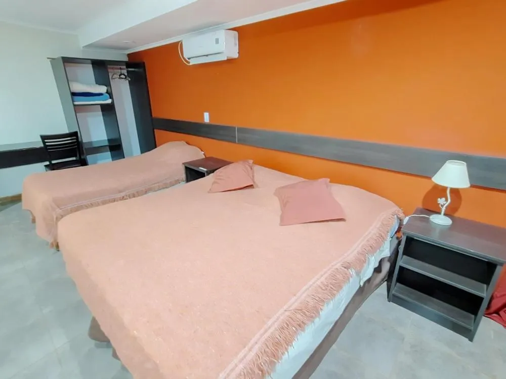 Bed in Hotel Don Horacio