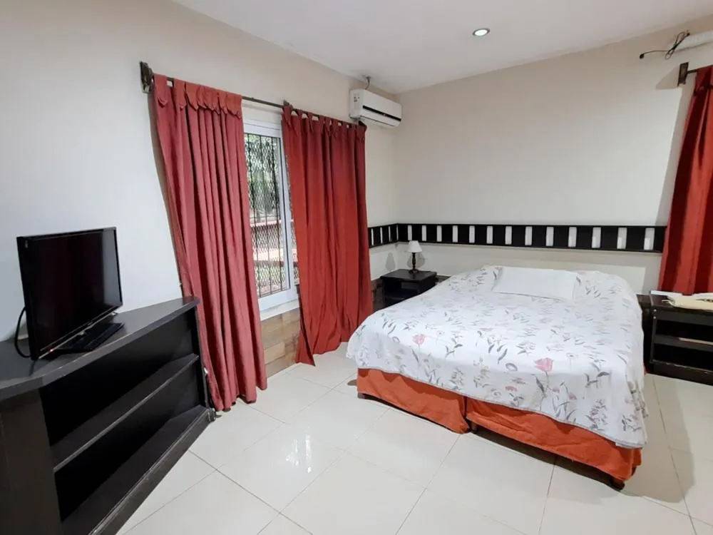 Bed in Hotel Don Horacio