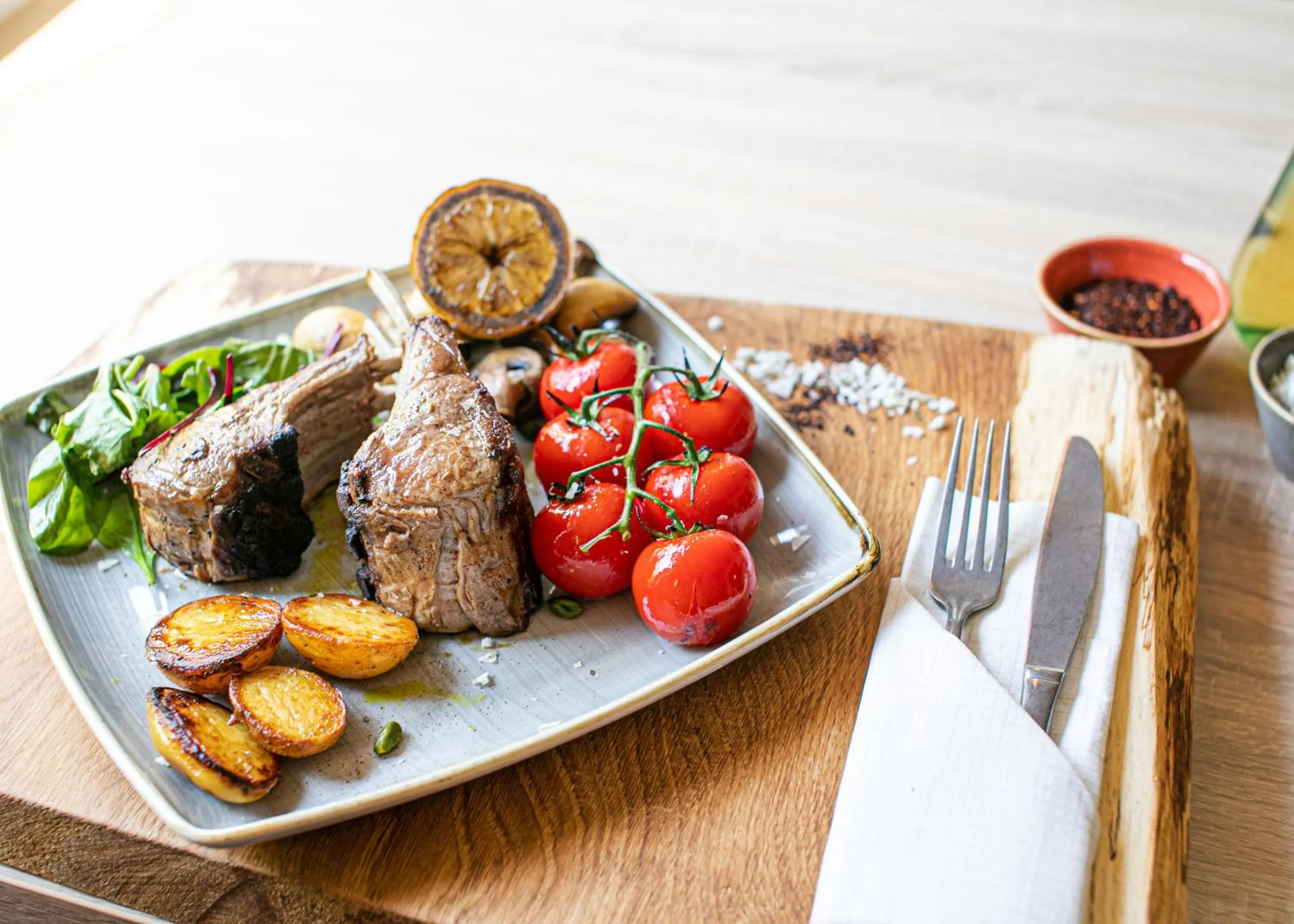 Food in Ferienresort Texas MV