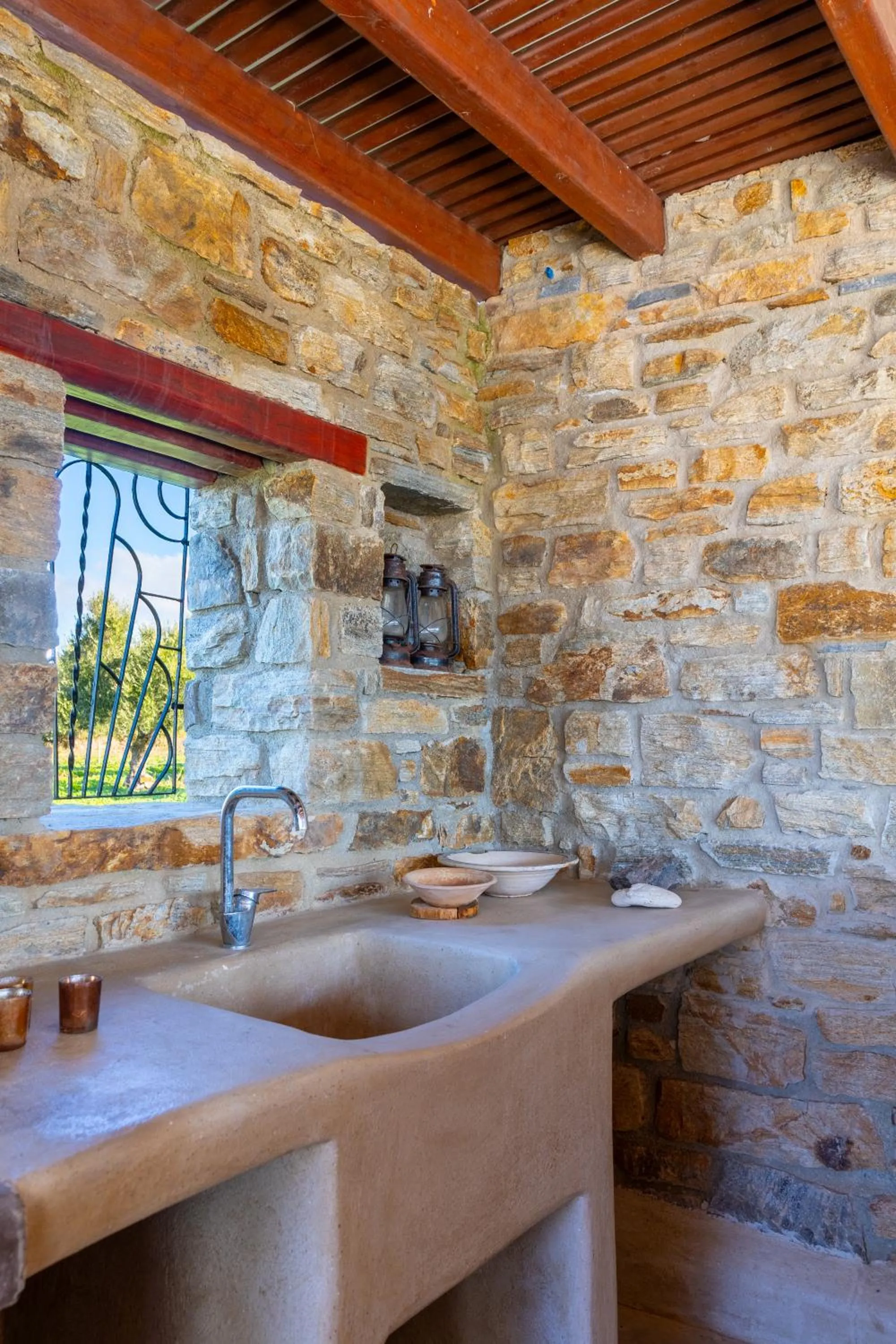 Garden in Villa Kastraki