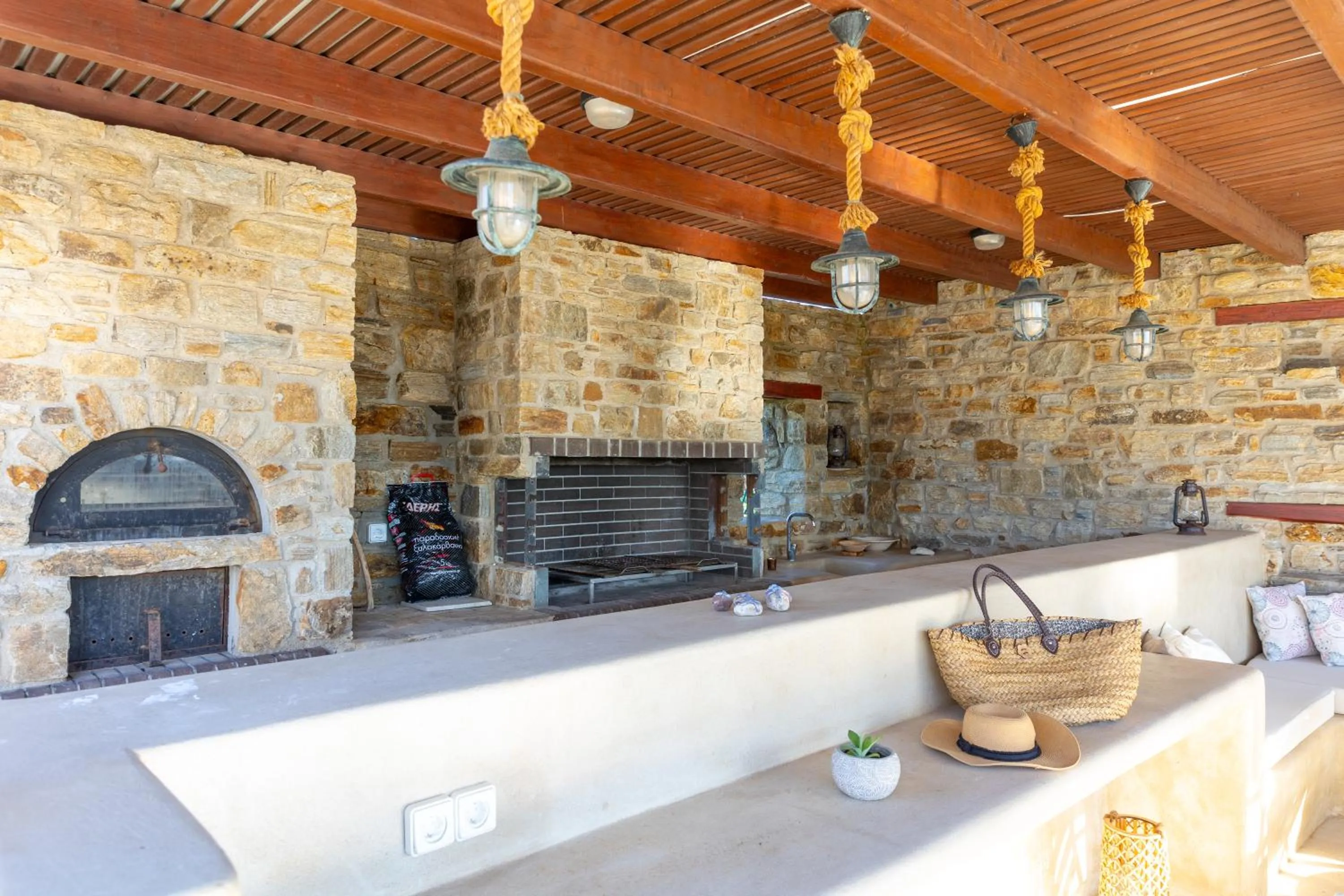 Garden in Villa Kastraki