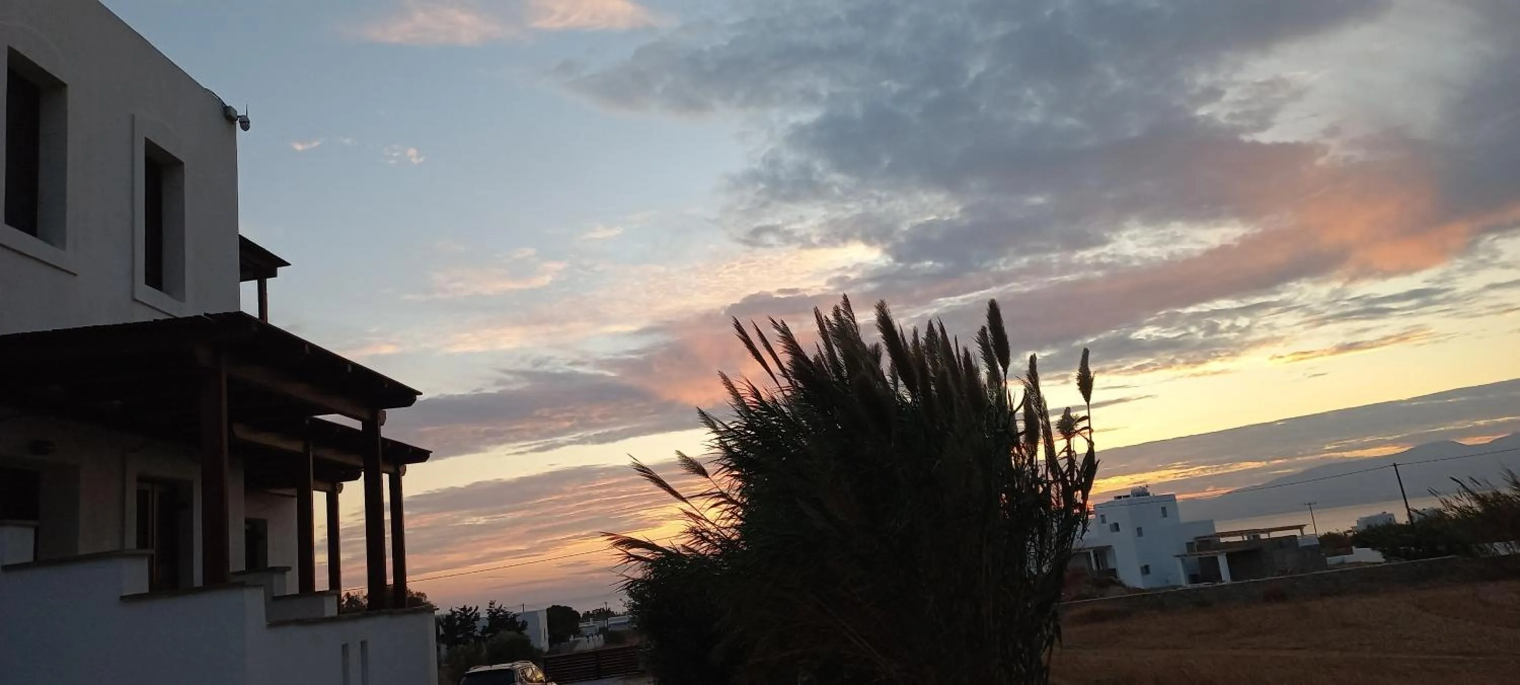 Sunset in Villa Kastraki