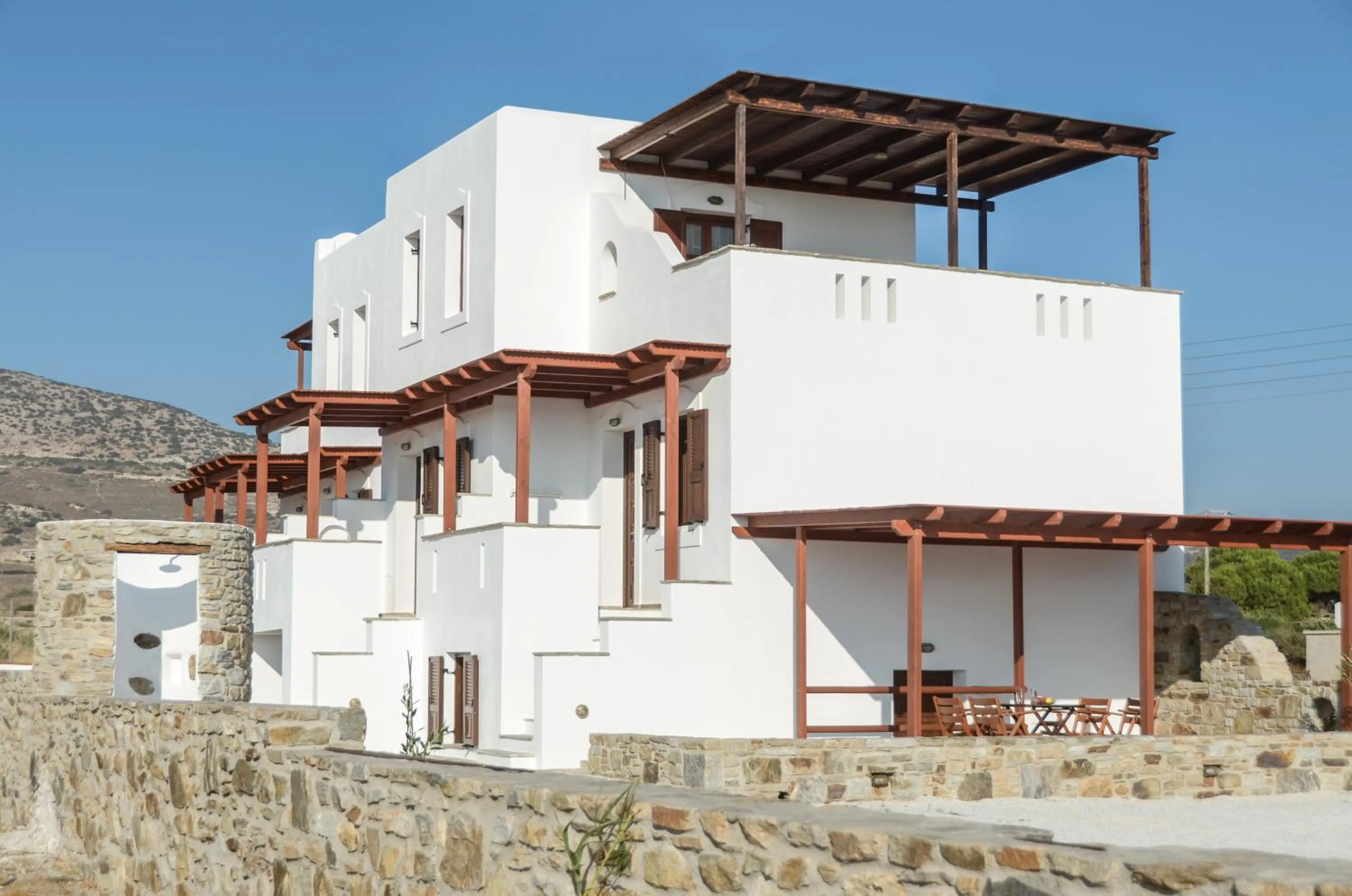 Decorative detail in Villa Kastraki