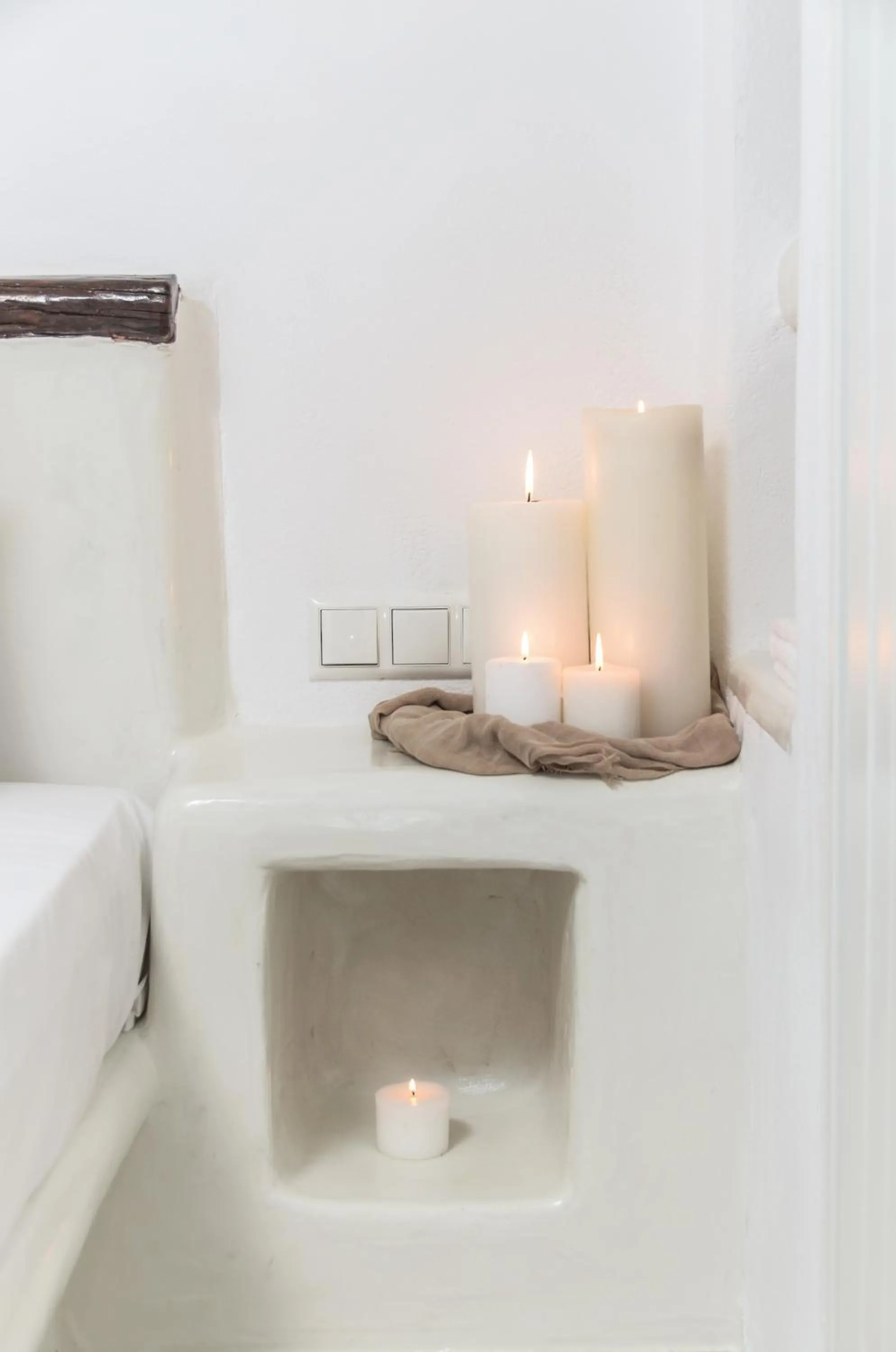 Decorative detail in Villa Kastraki