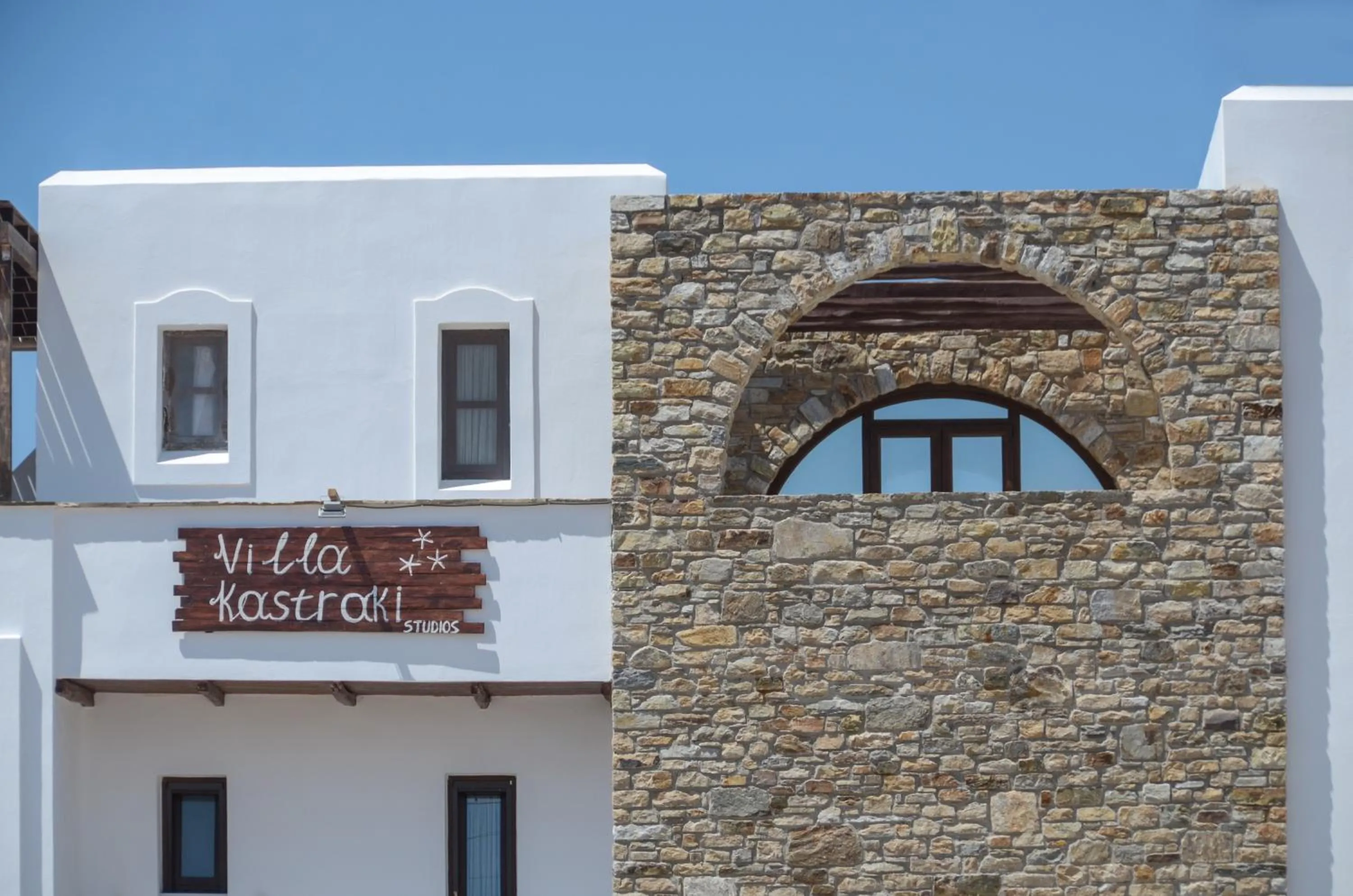 Floor plan in Villa Kastraki