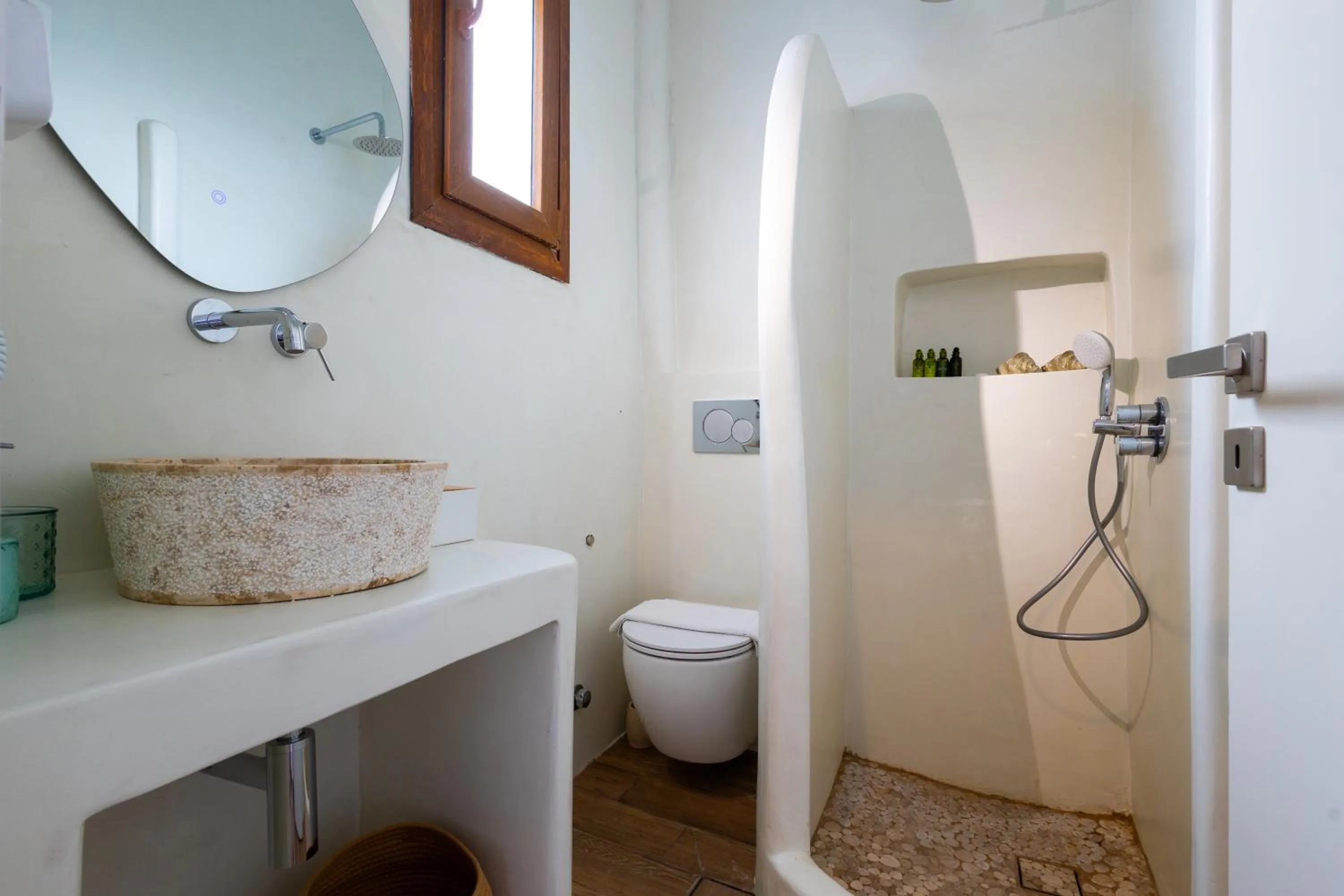 Bathroom in Villa Kastraki