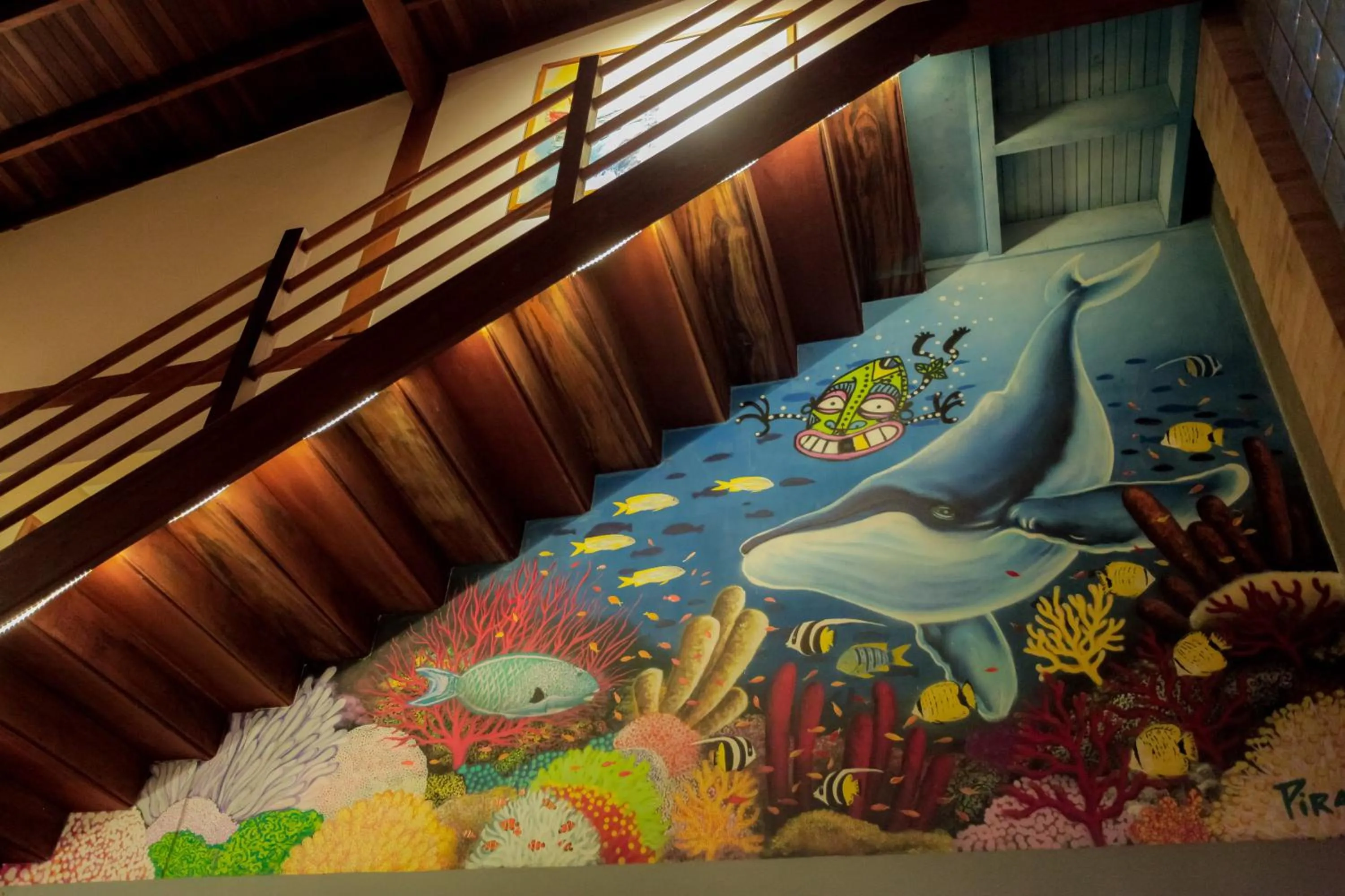 Living room in Ubatuba Ecologic Pousada