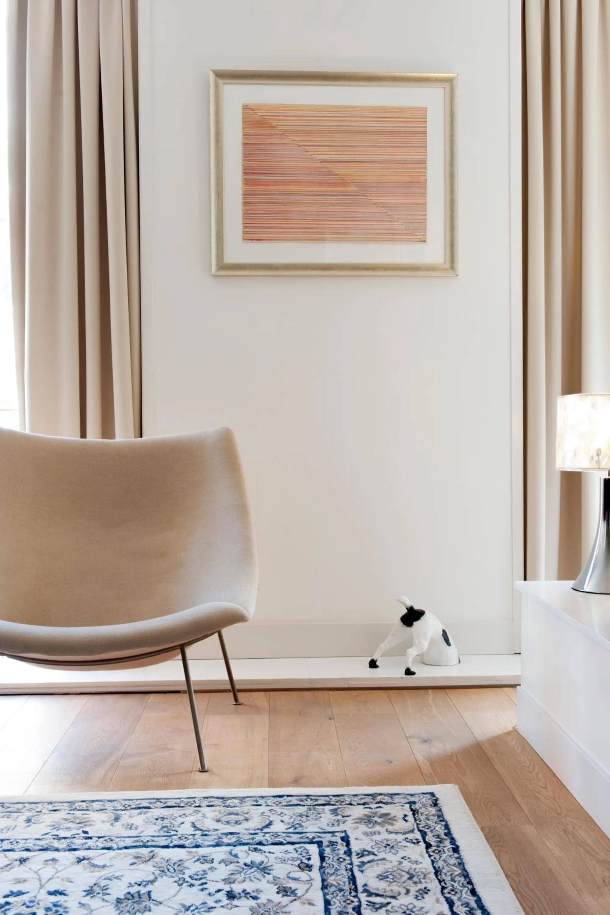 Seating area in Boutique Hotel De Salon