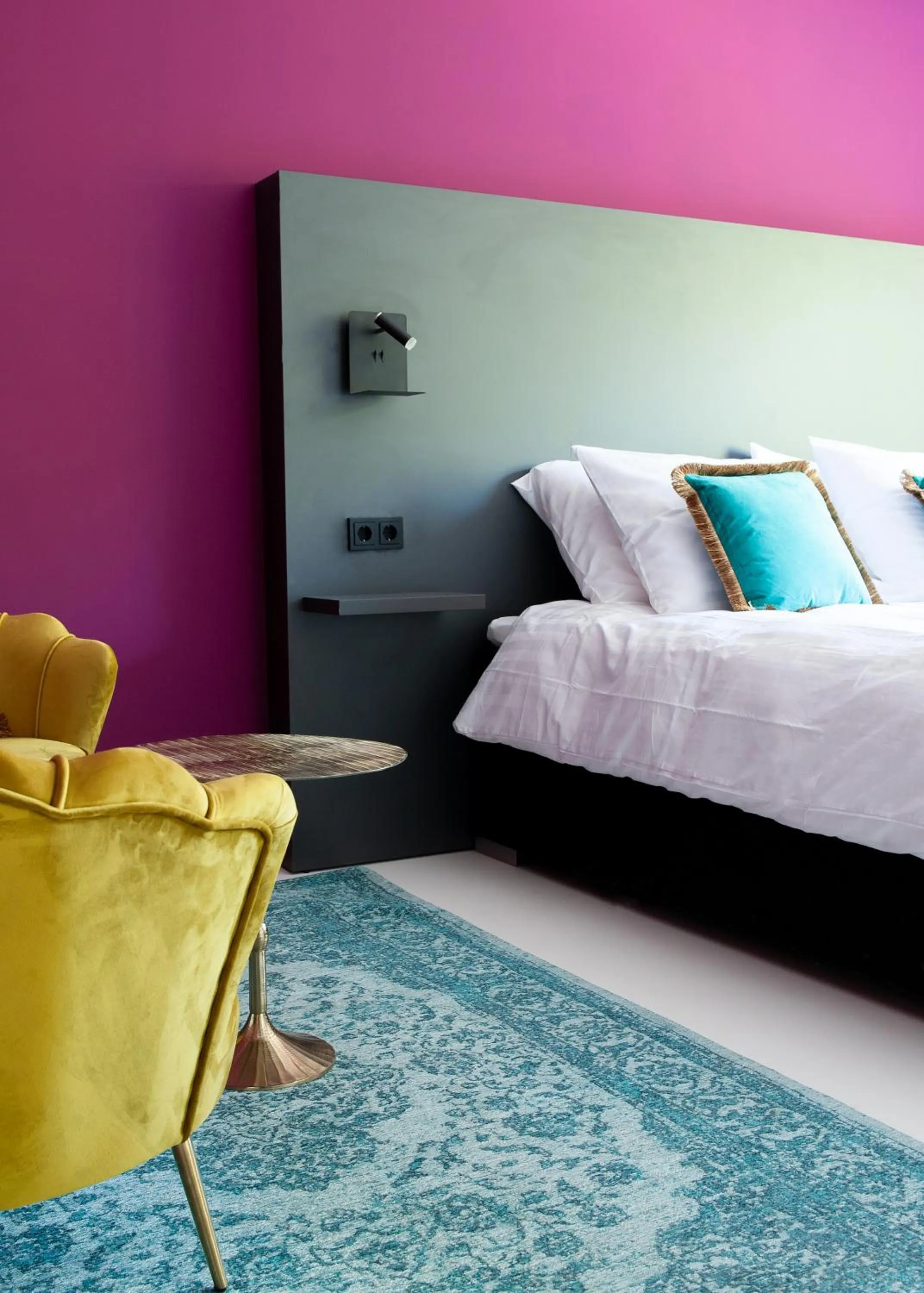 Bed in Boutique Hotel De Salon