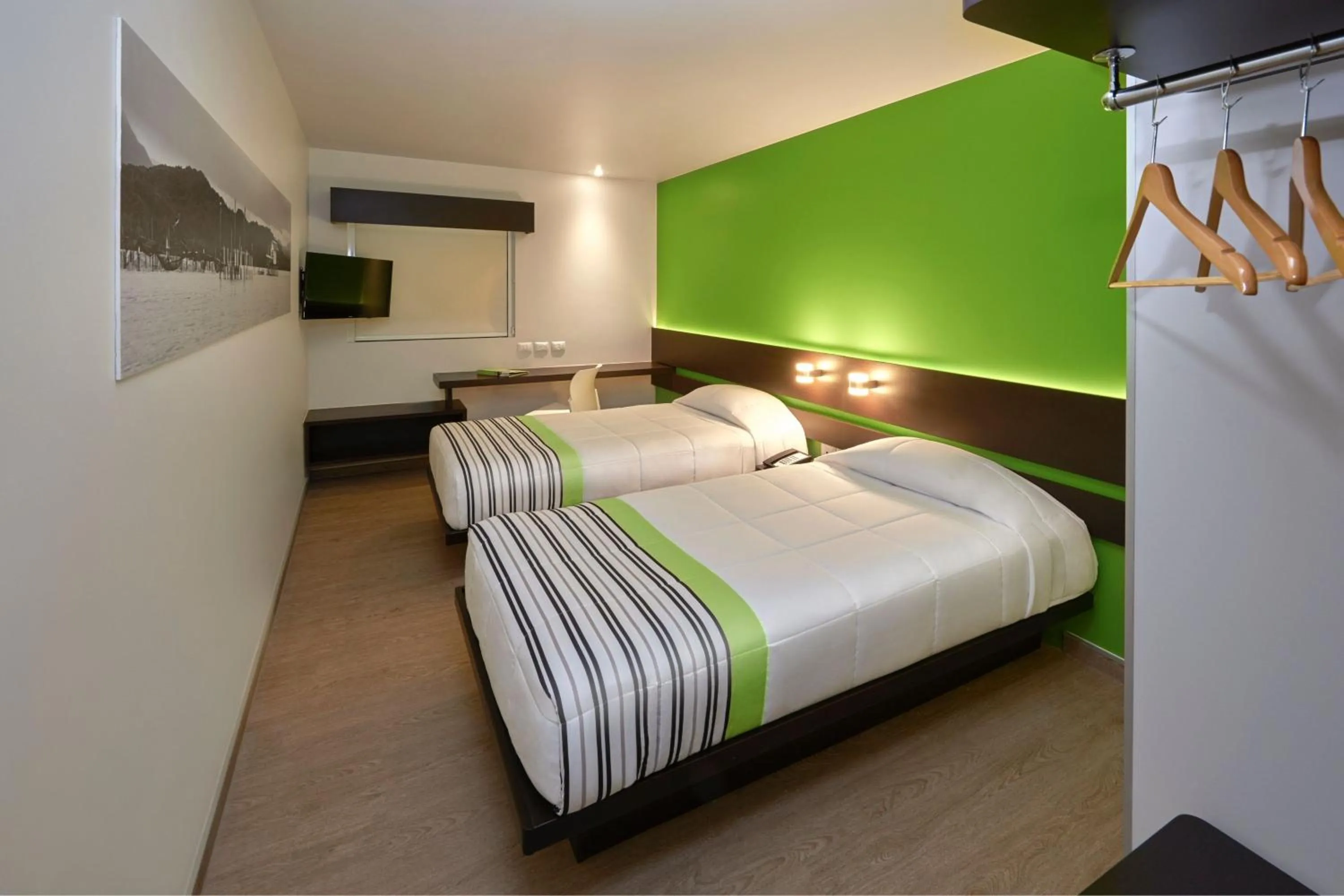 Bedroom, Bed in City Express Junior by Marriott Toluca Zona Industrial
