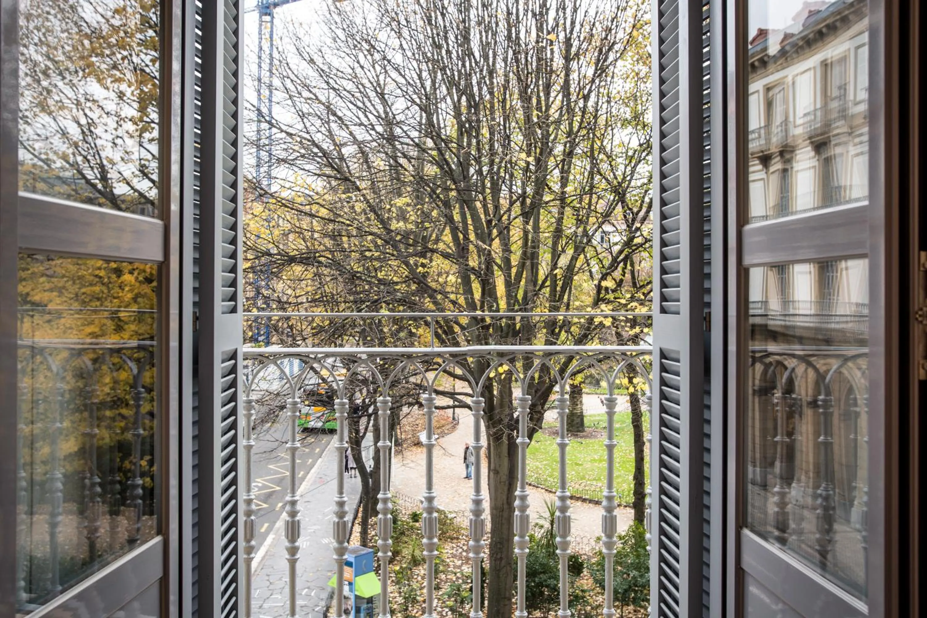 Garden view in Legazpi Doce Rooms & Suites