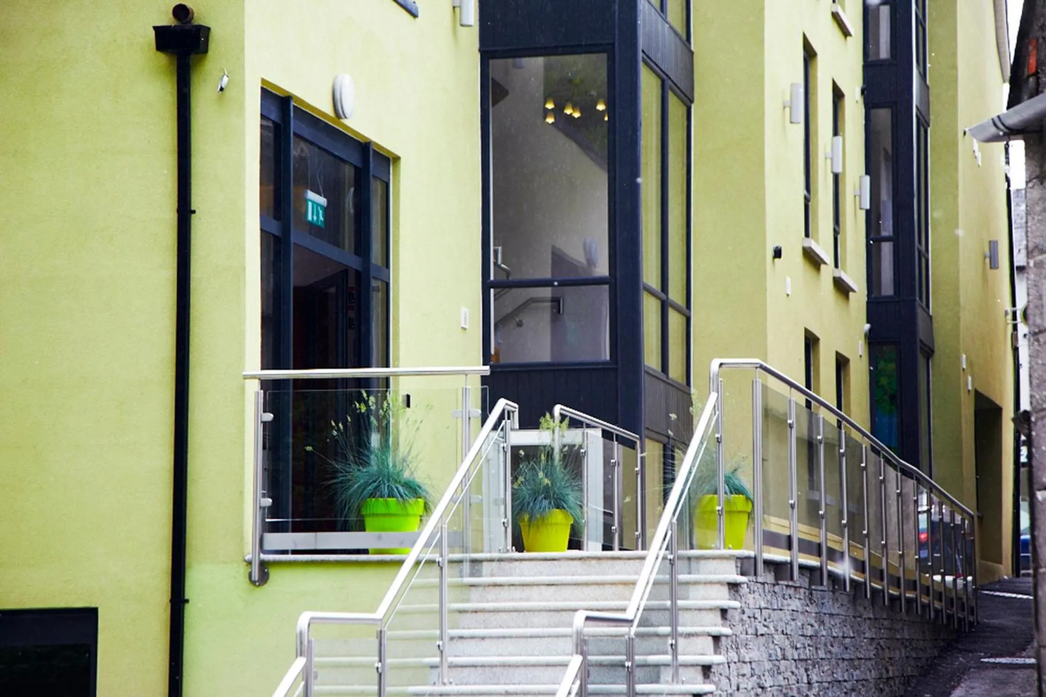 Facade/entrance in Clody Lodge