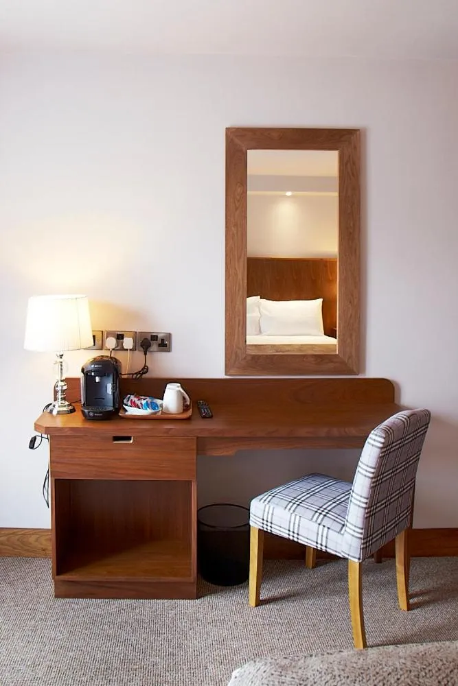 Seating area in Clody Lodge