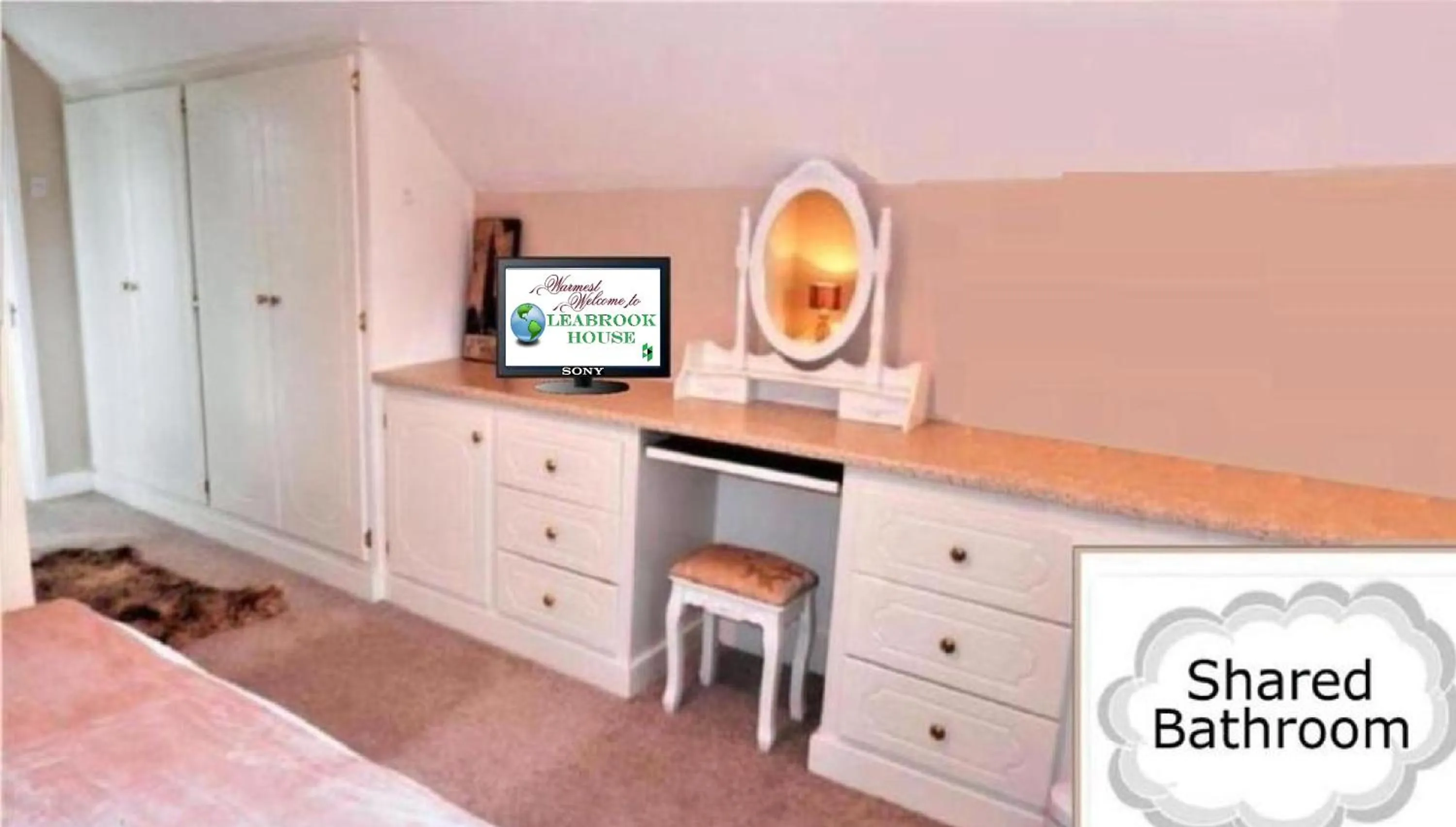 Bed in Leabrook House