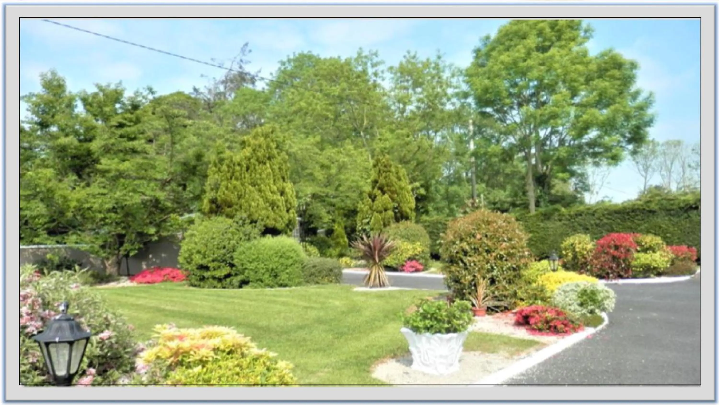 Garden in Leabrook House