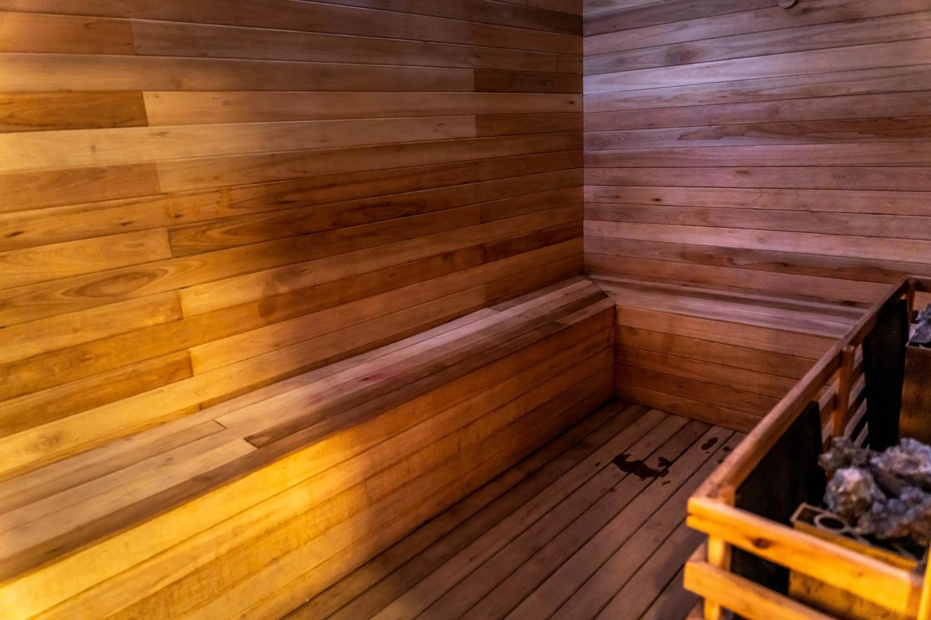 Sauna in O2 Hotel Valeria del Mar