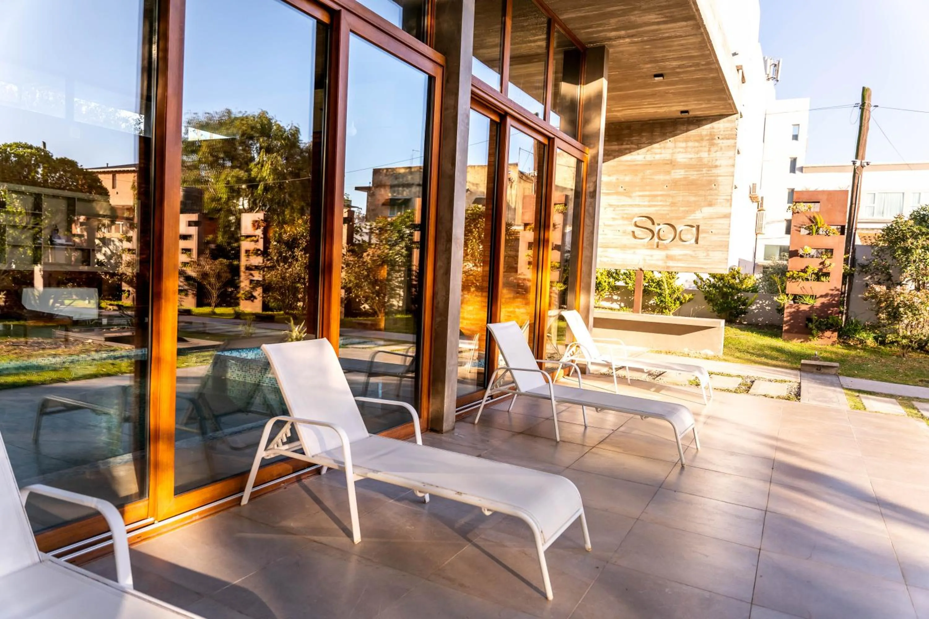 Patio in O2 Hotel Valeria del Mar