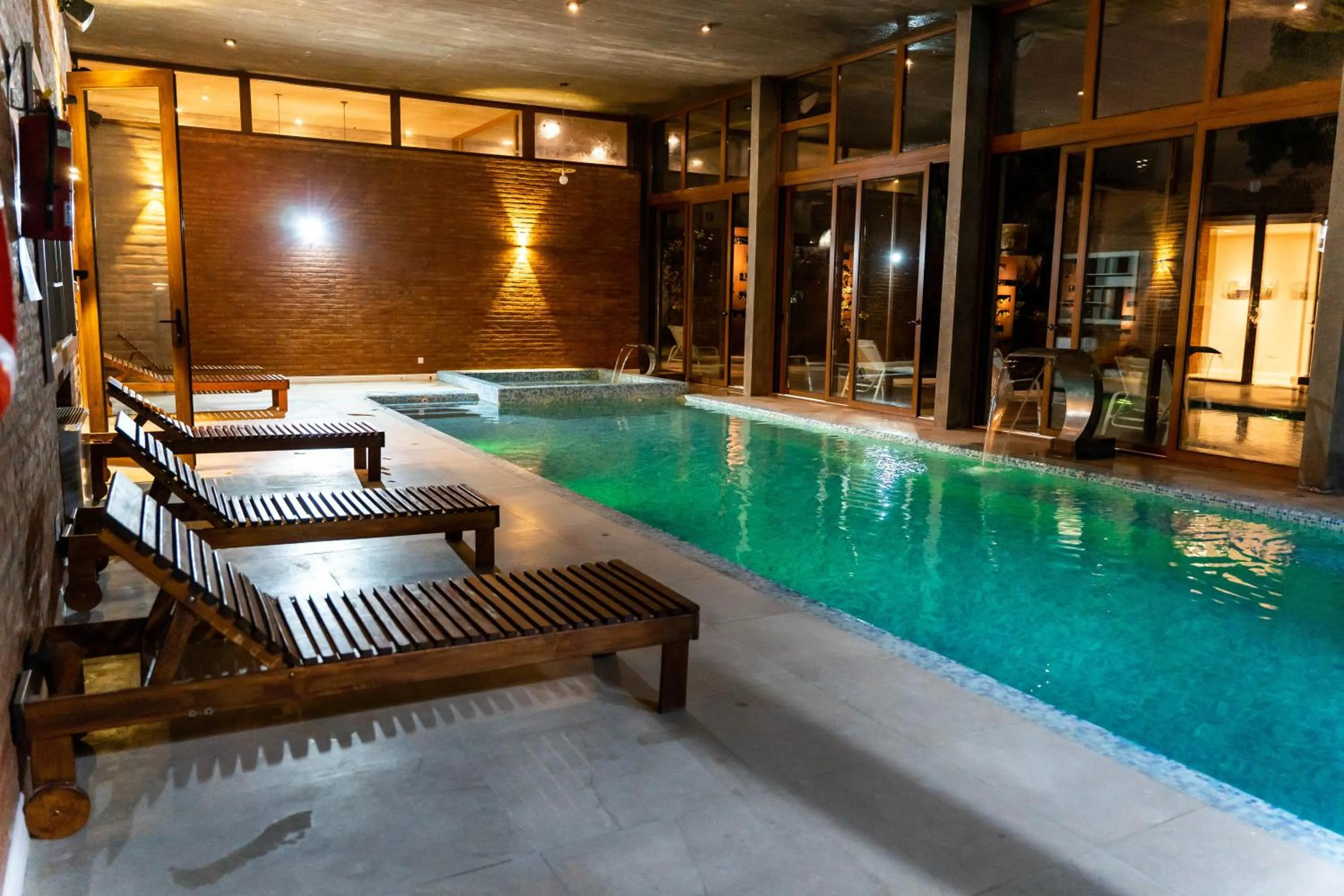 Pool view in O2 Hotel Valeria del Mar