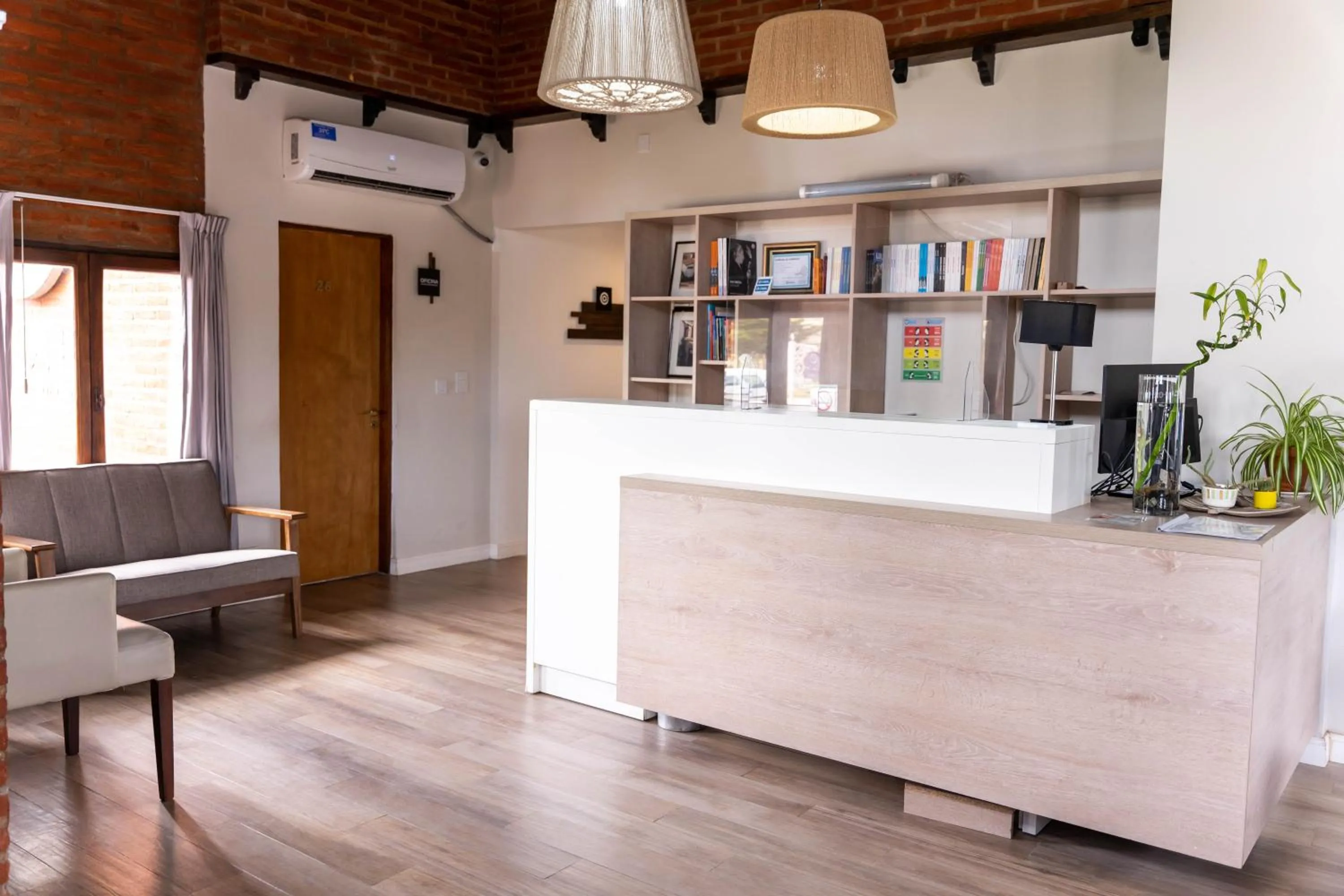 Lobby or reception in O2 Hotel Valeria del Mar