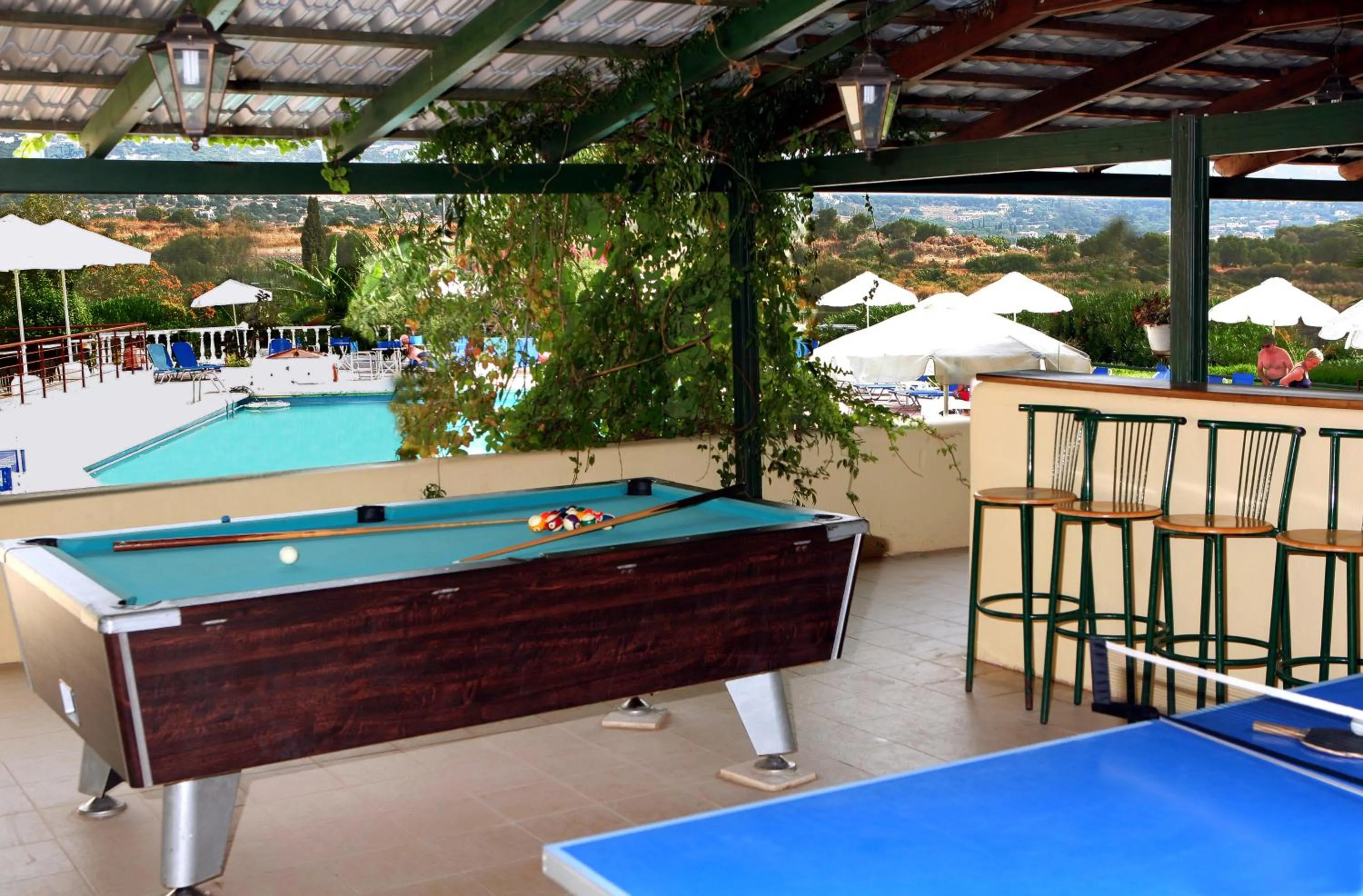 Billiard in Karavados Beach Hotel