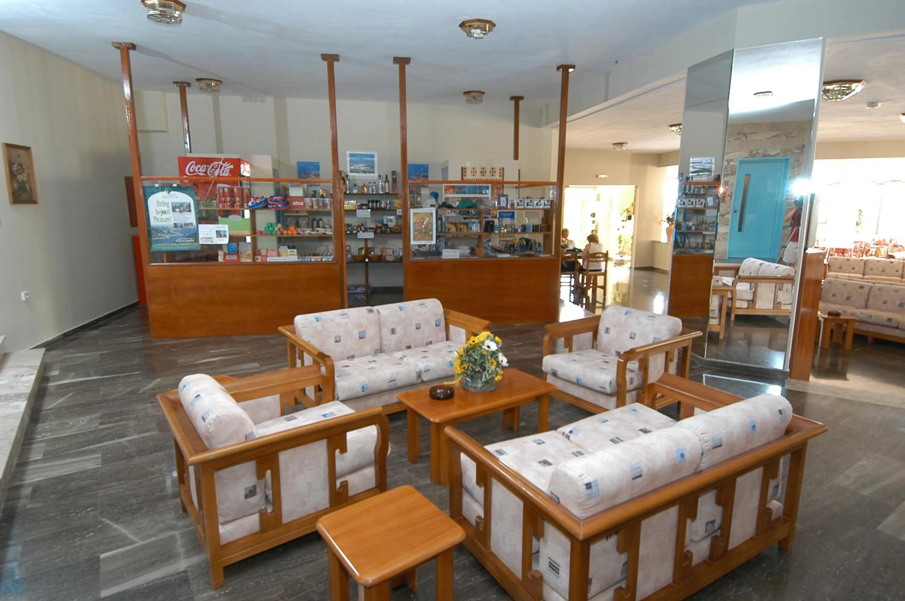 Lobby or reception in Karavados Beach Hotel