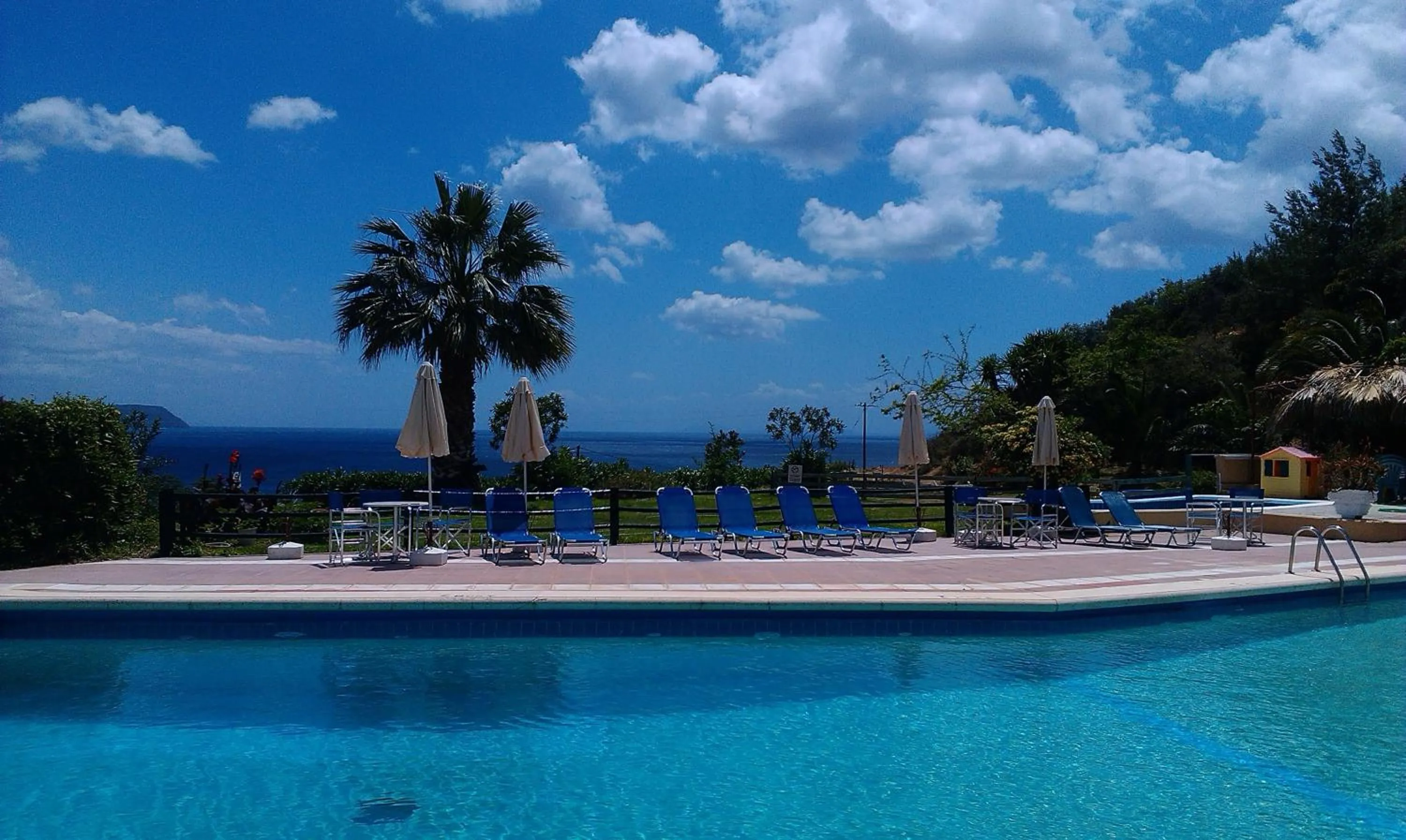 Swimming pool in Karavados Beach Hotel
