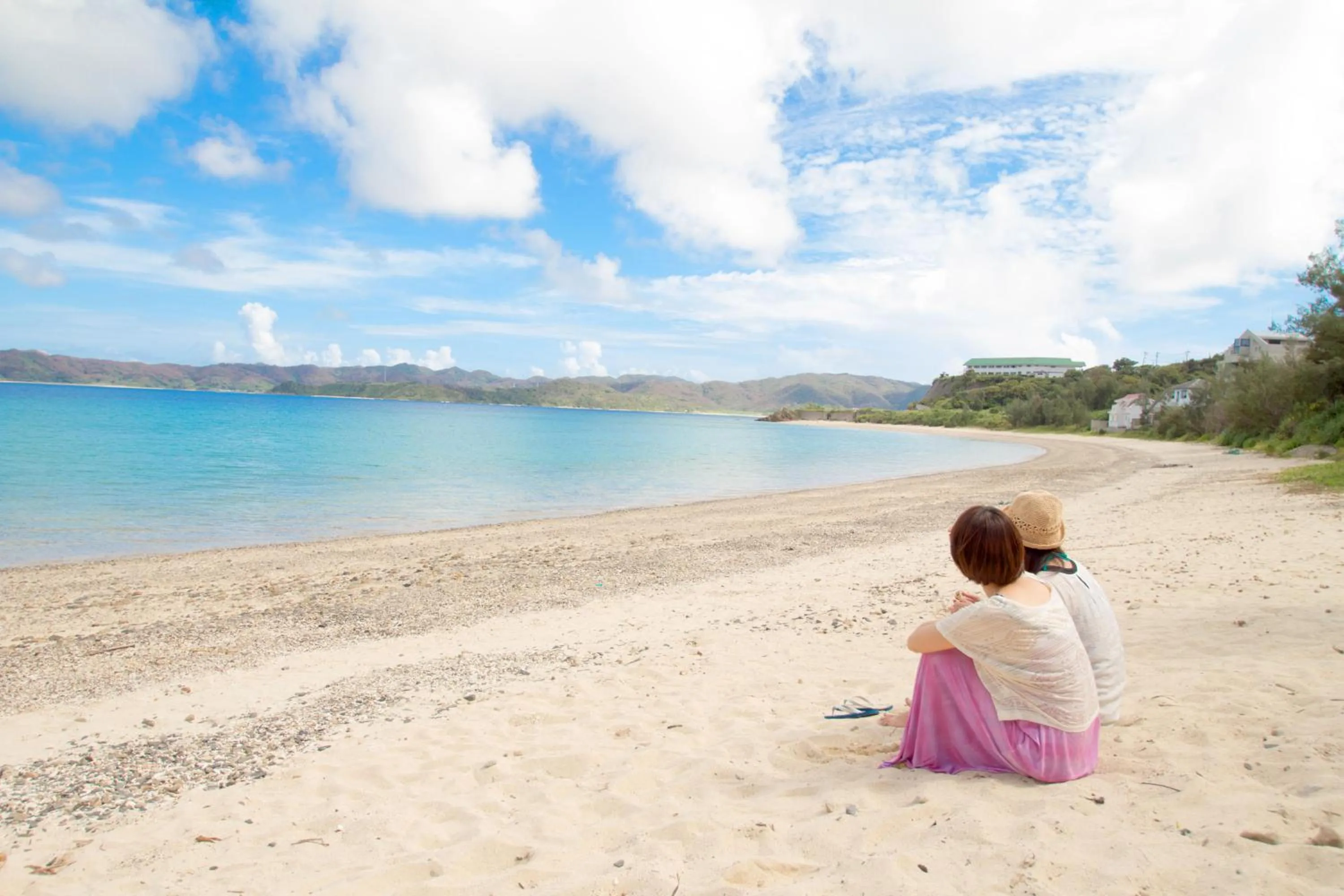 Beach in Native Sea Amami Adan On The Beach