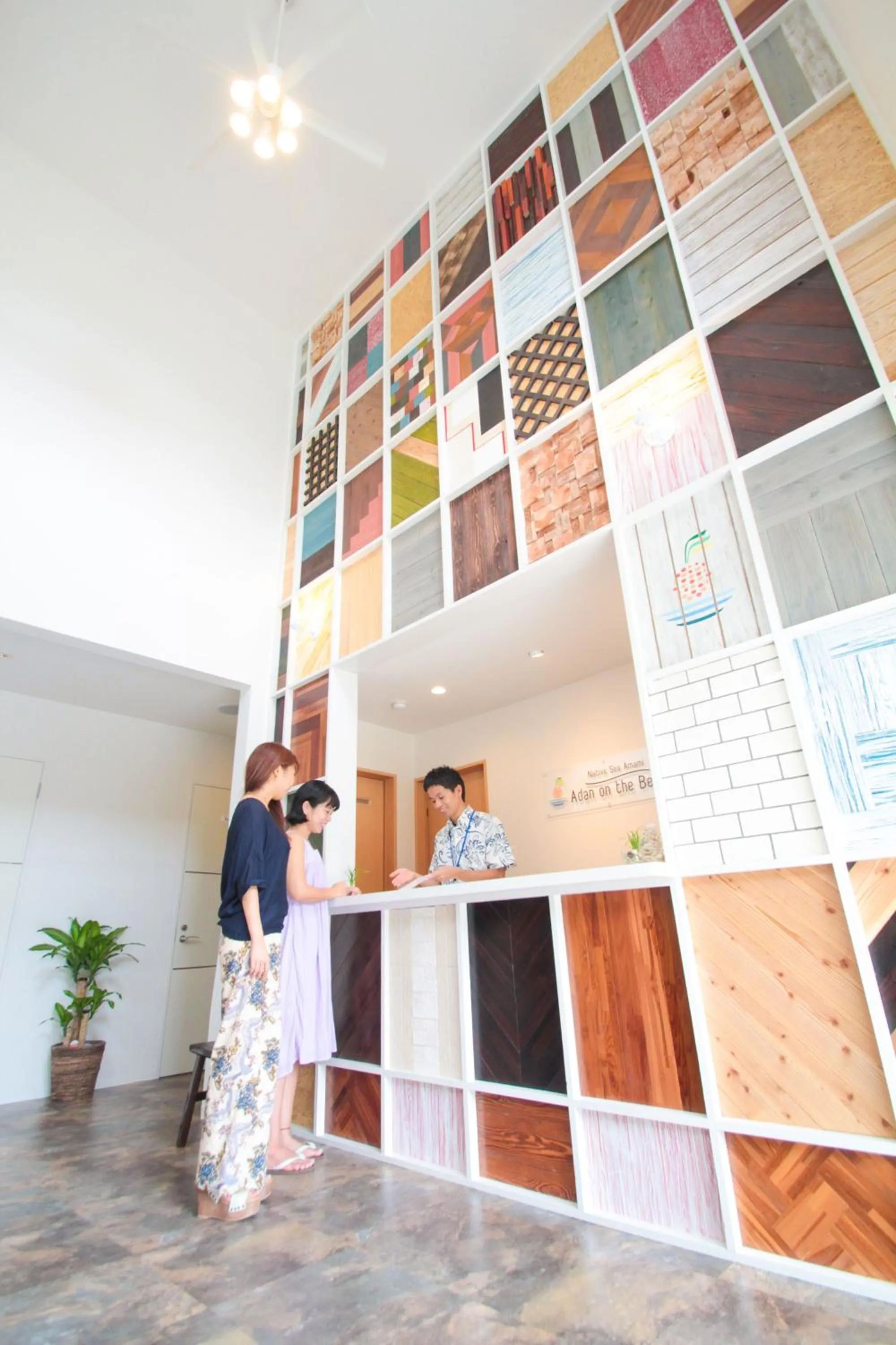 Lobby or reception in Native Sea Amami Adan On The Beach