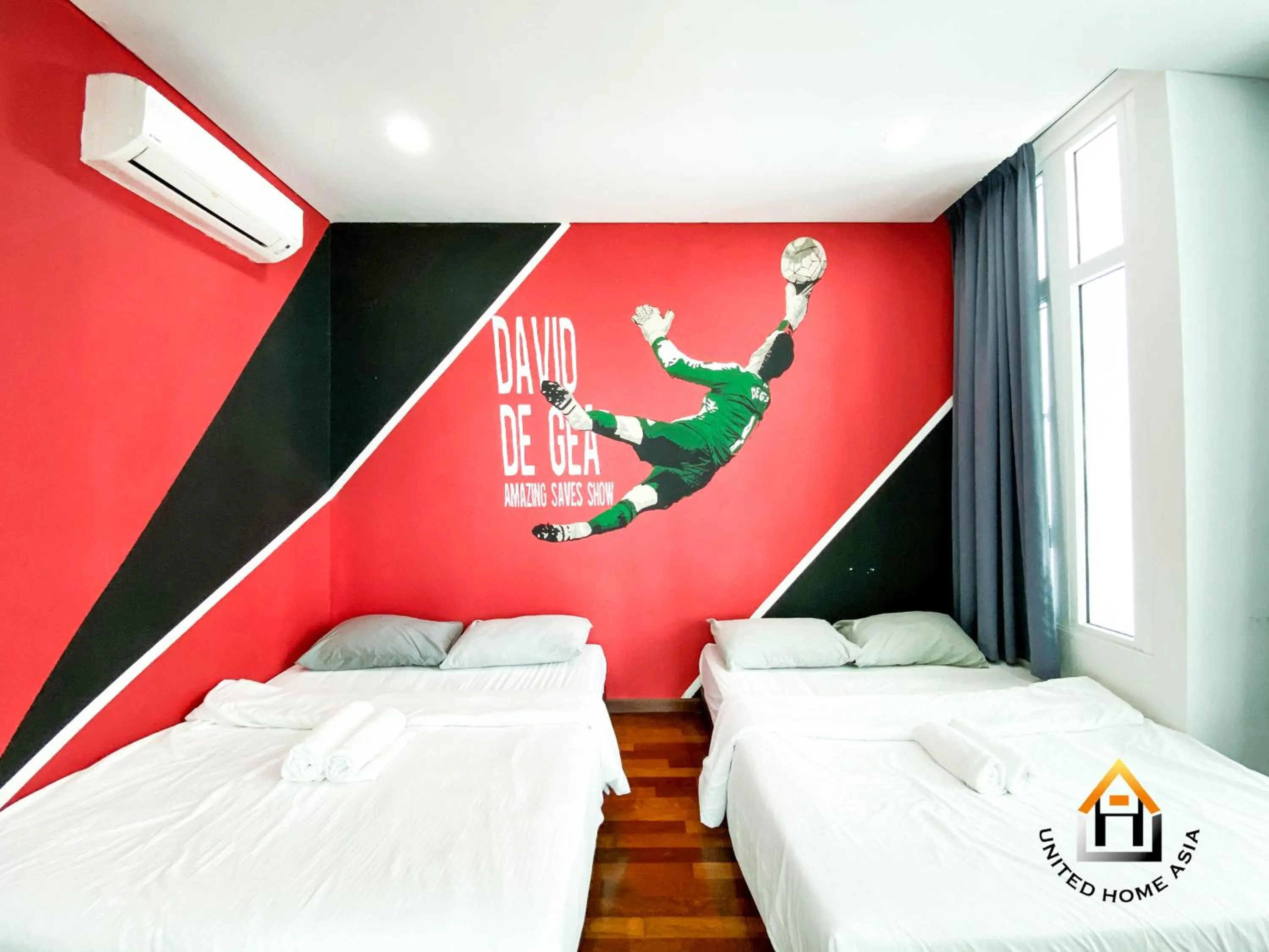Bed in Holi 1Medini Themed Suites