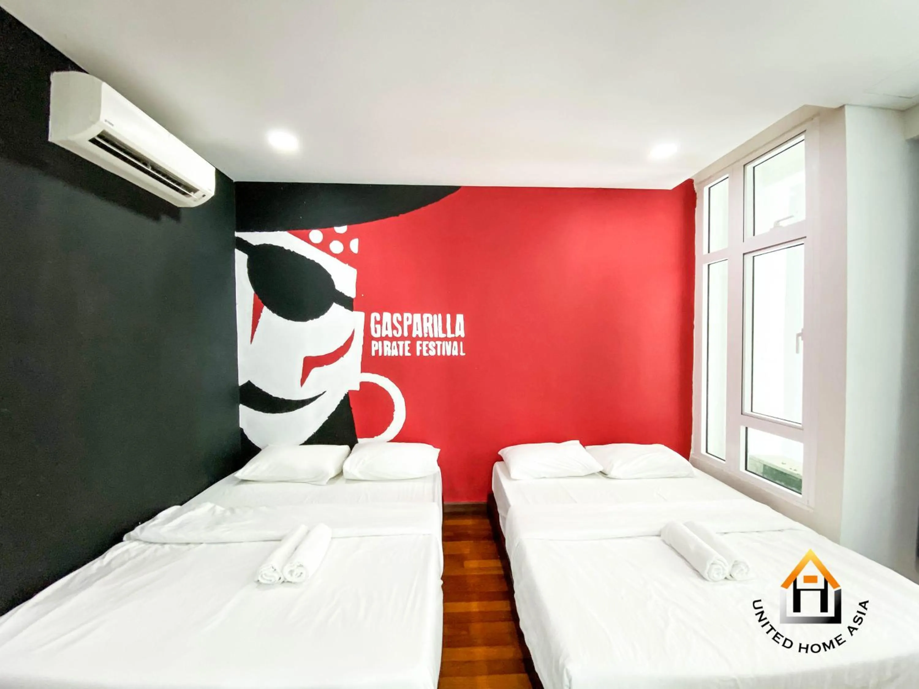 Bed in Holi 1Medini Themed Suites