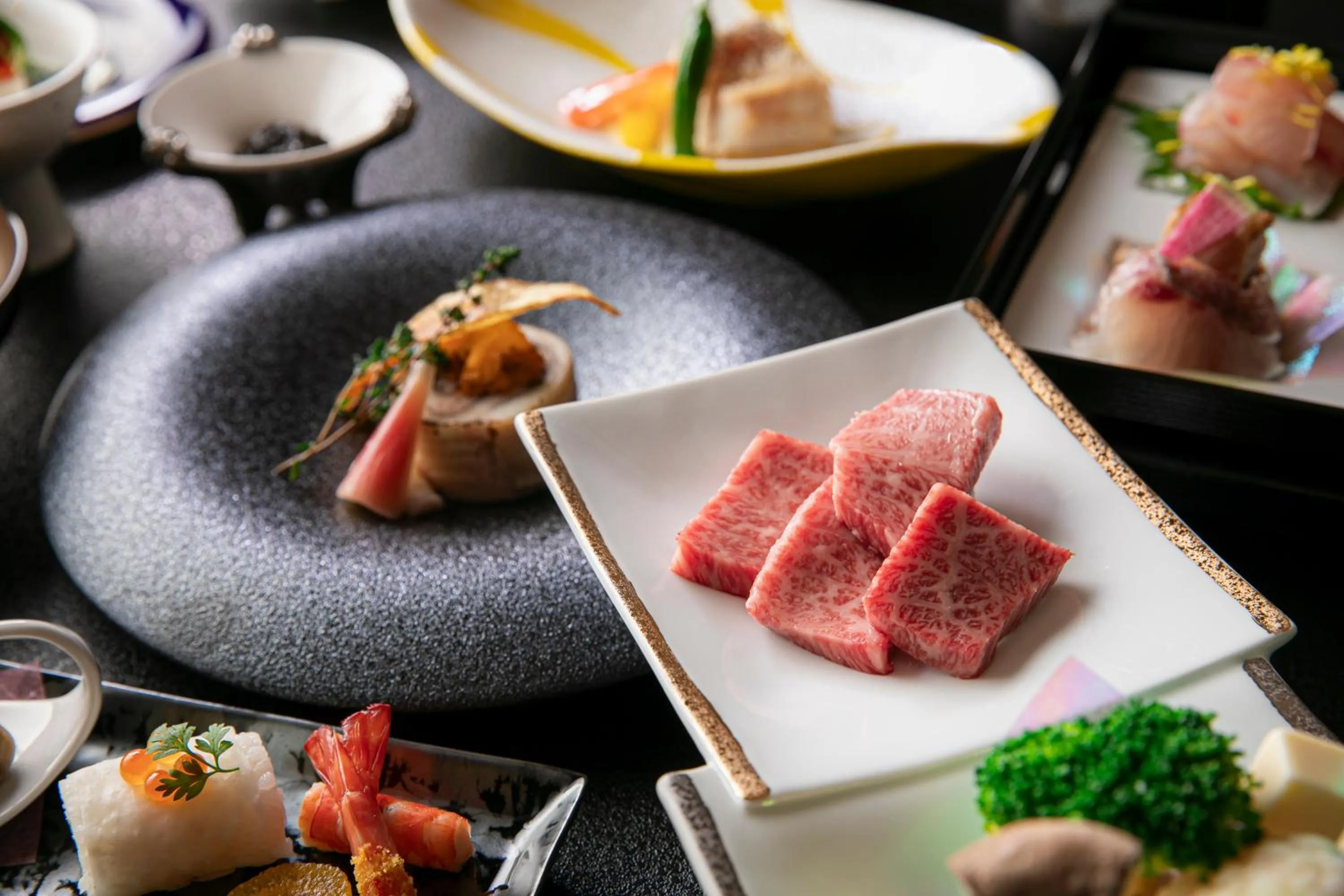 Dinner in Ureshino Motoyu