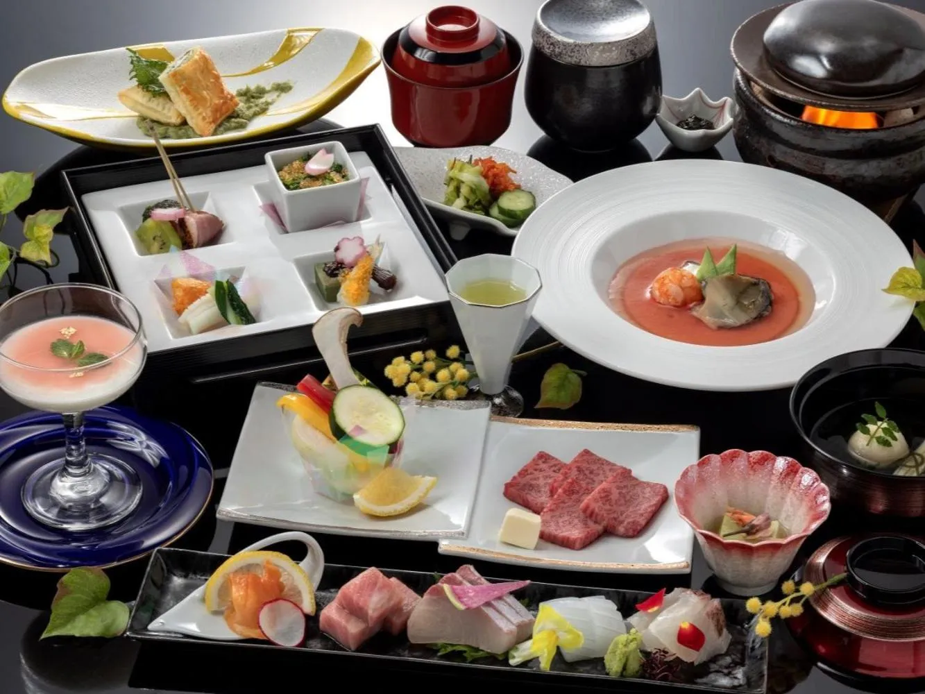 Food and drinks in Ureshino Motoyu