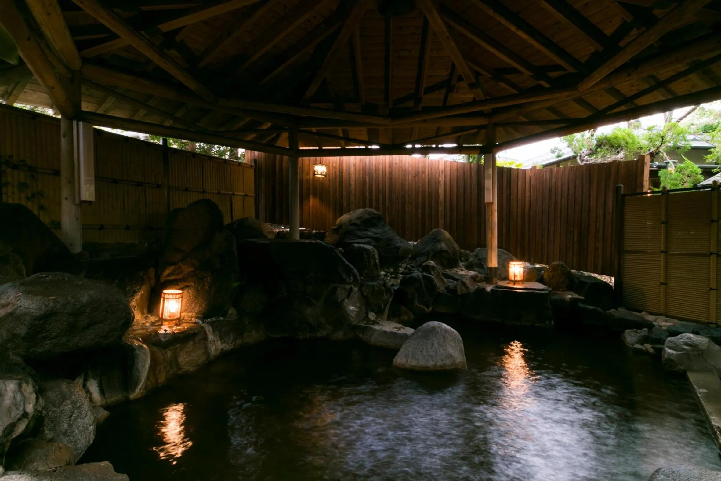 Open Air Bath in Ureshino Motoyu