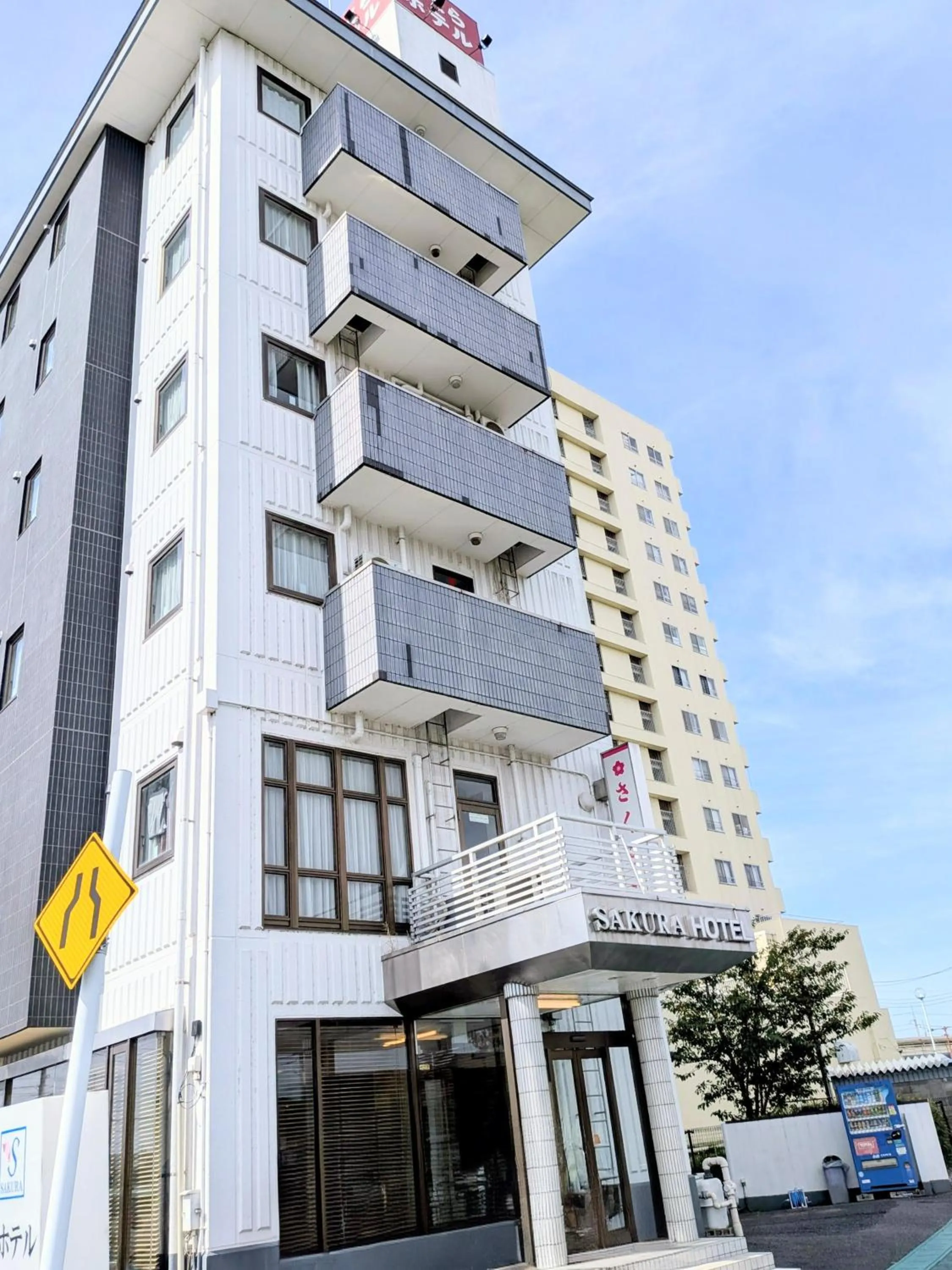 Property building in Sakura Hotel Oami