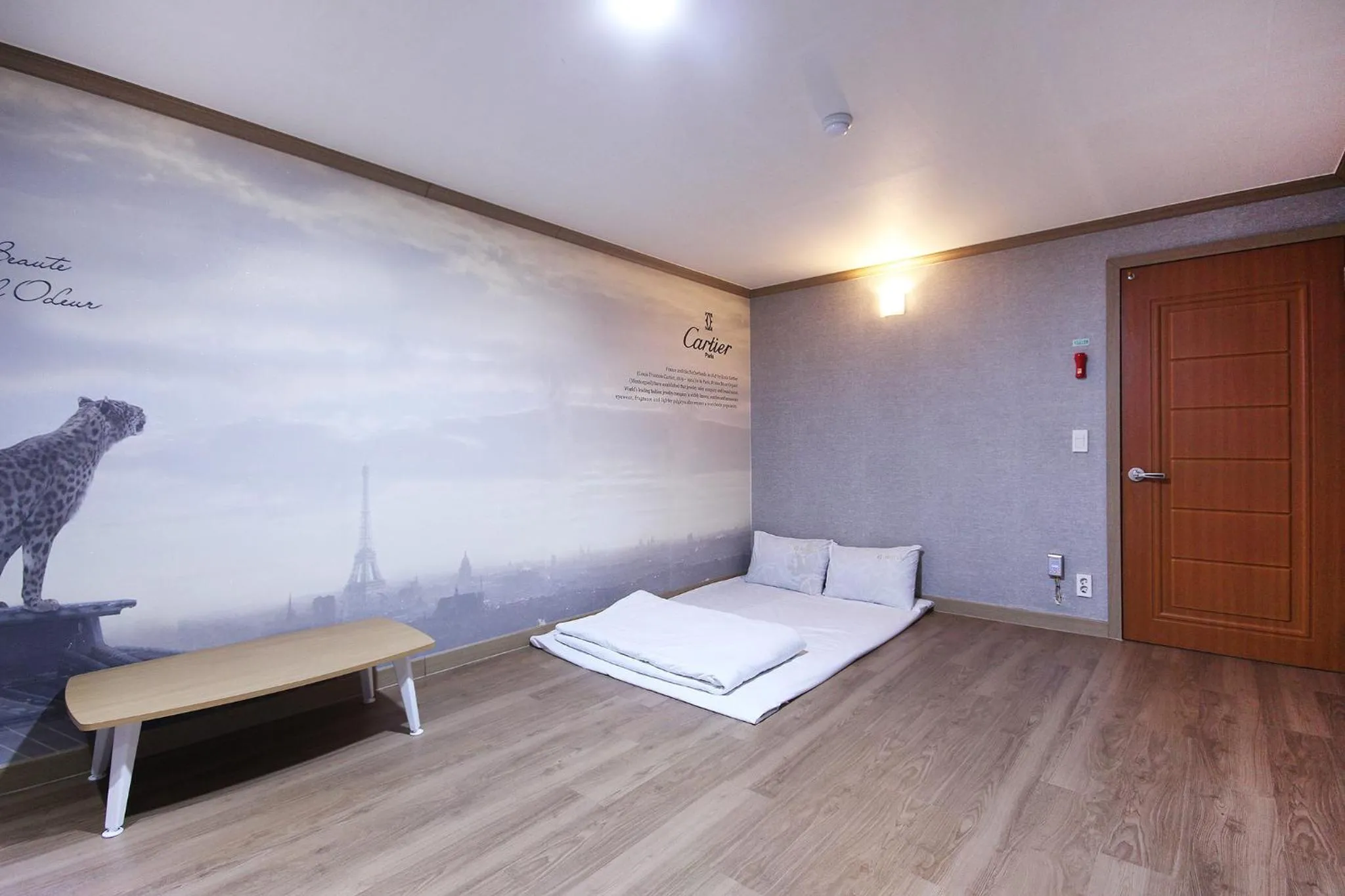 Bed in Happy Q Motel