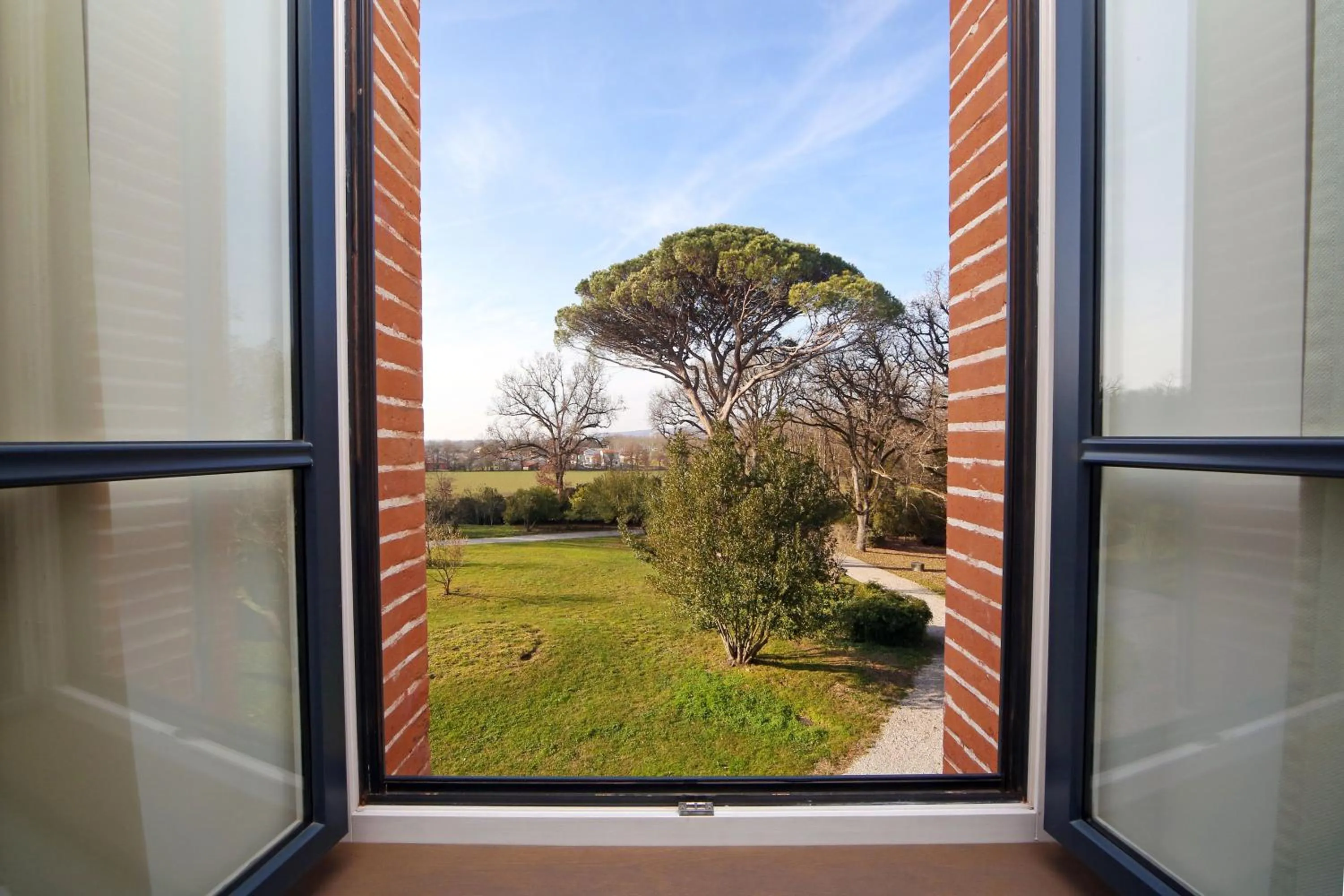 Garden view in Domaine d'En Fargou