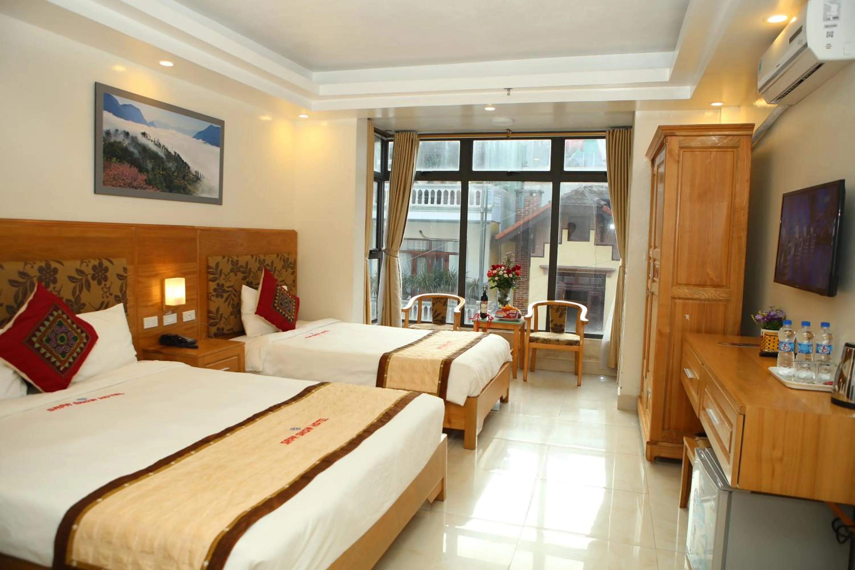 Bedroom, Bed in Sapa Snow Hotel