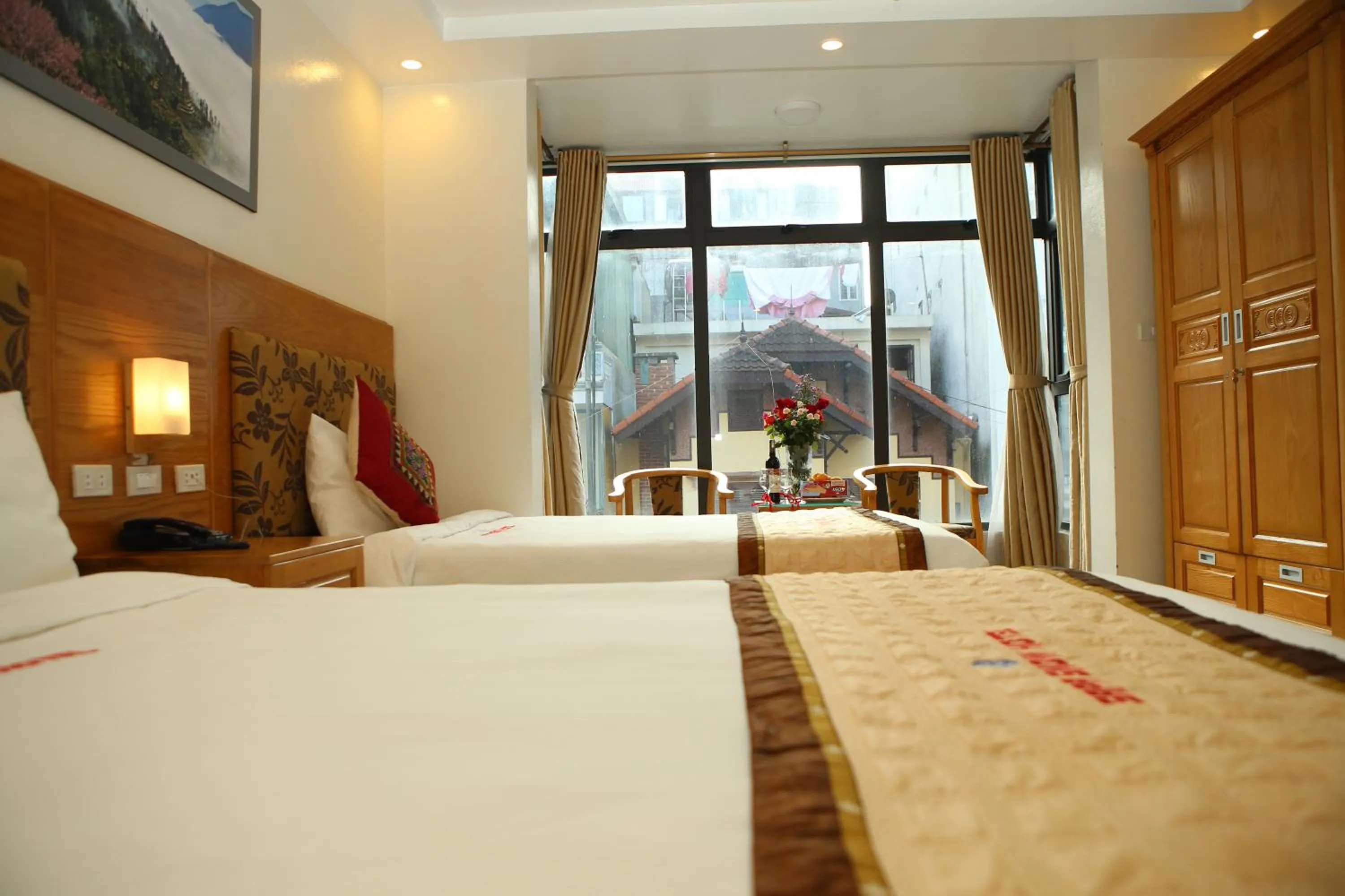 Bed in Sapa Snow Hotel