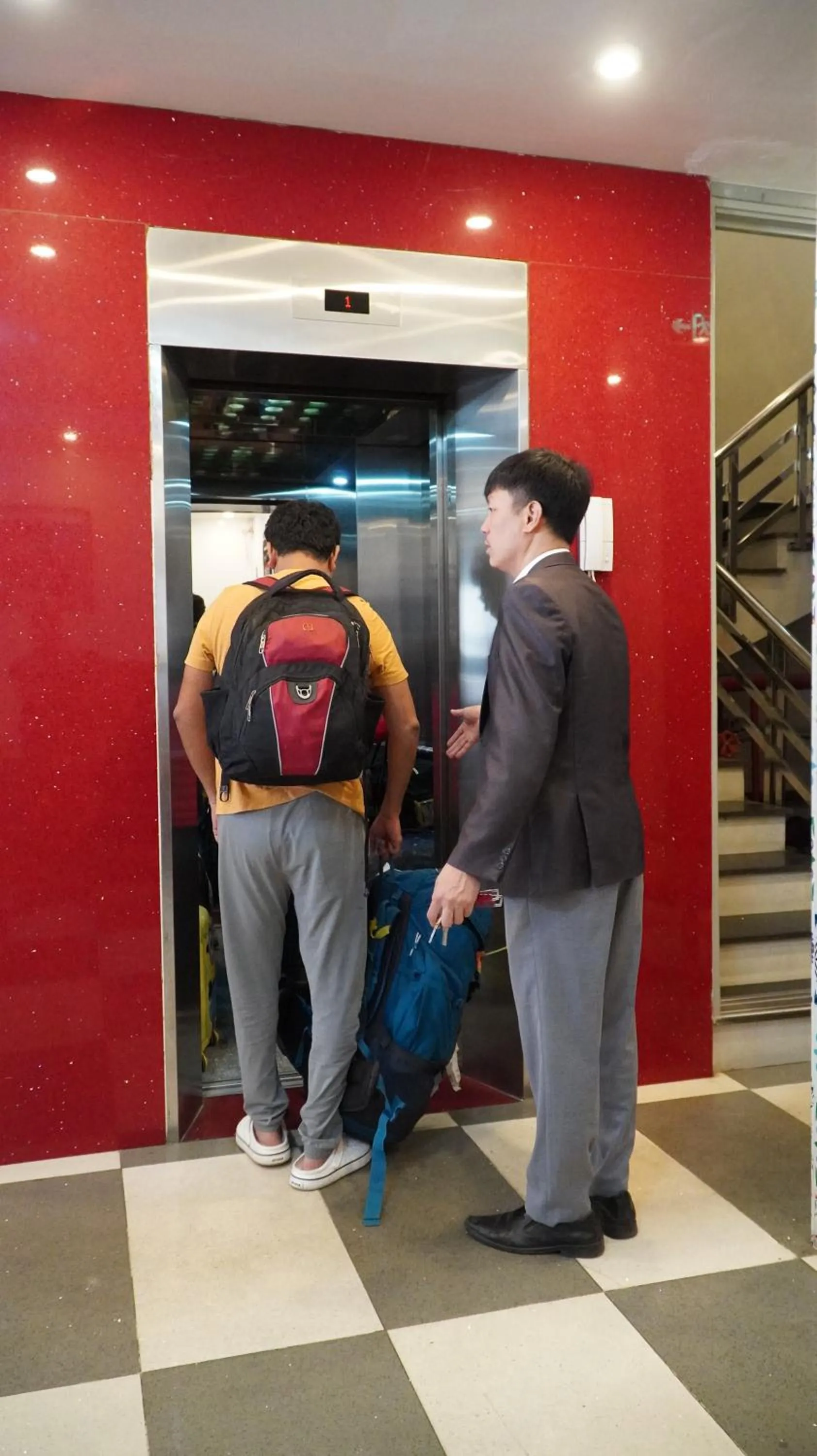 elevator in Sapa Snow Hotel