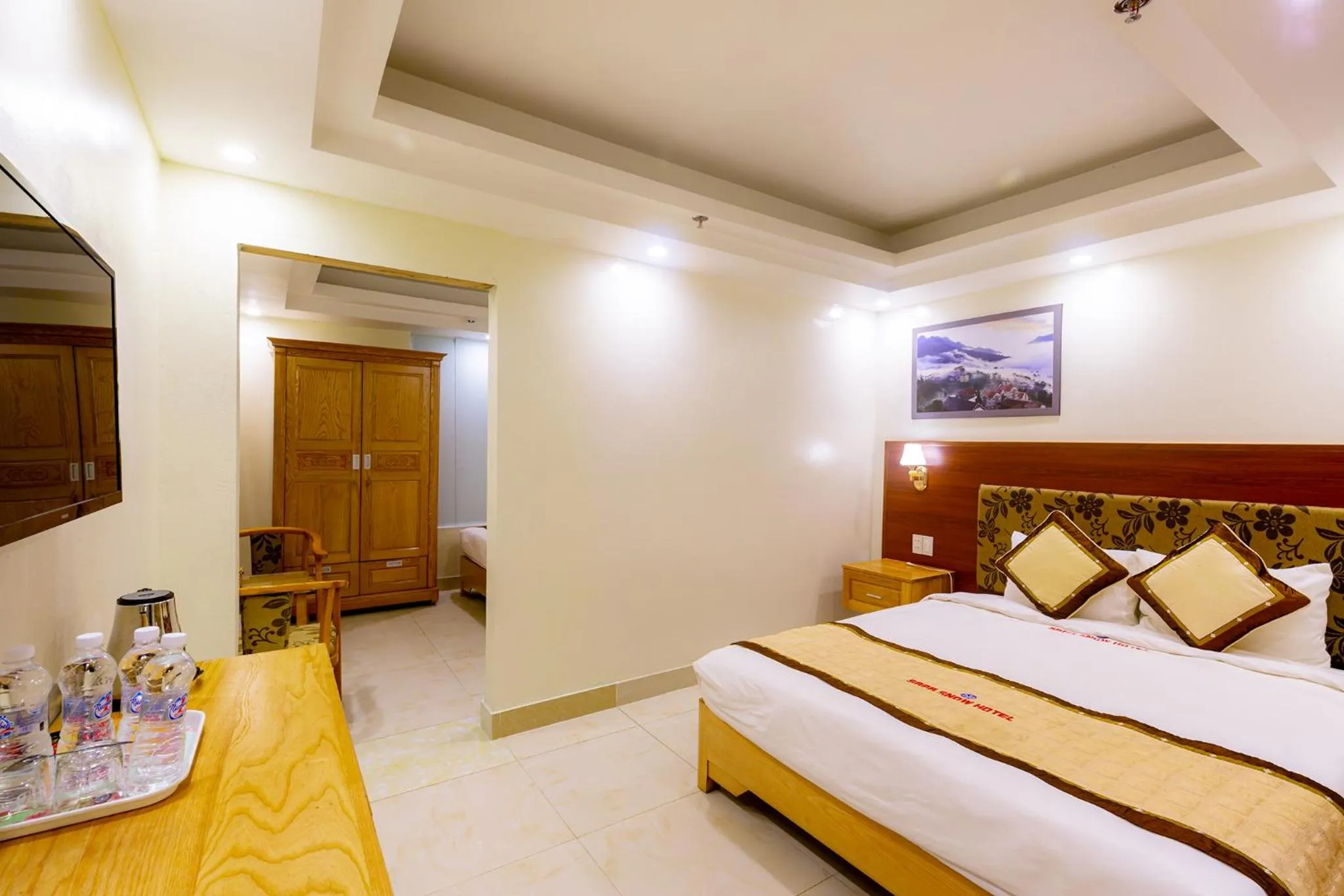 Bed in Sapa Snow Hotel