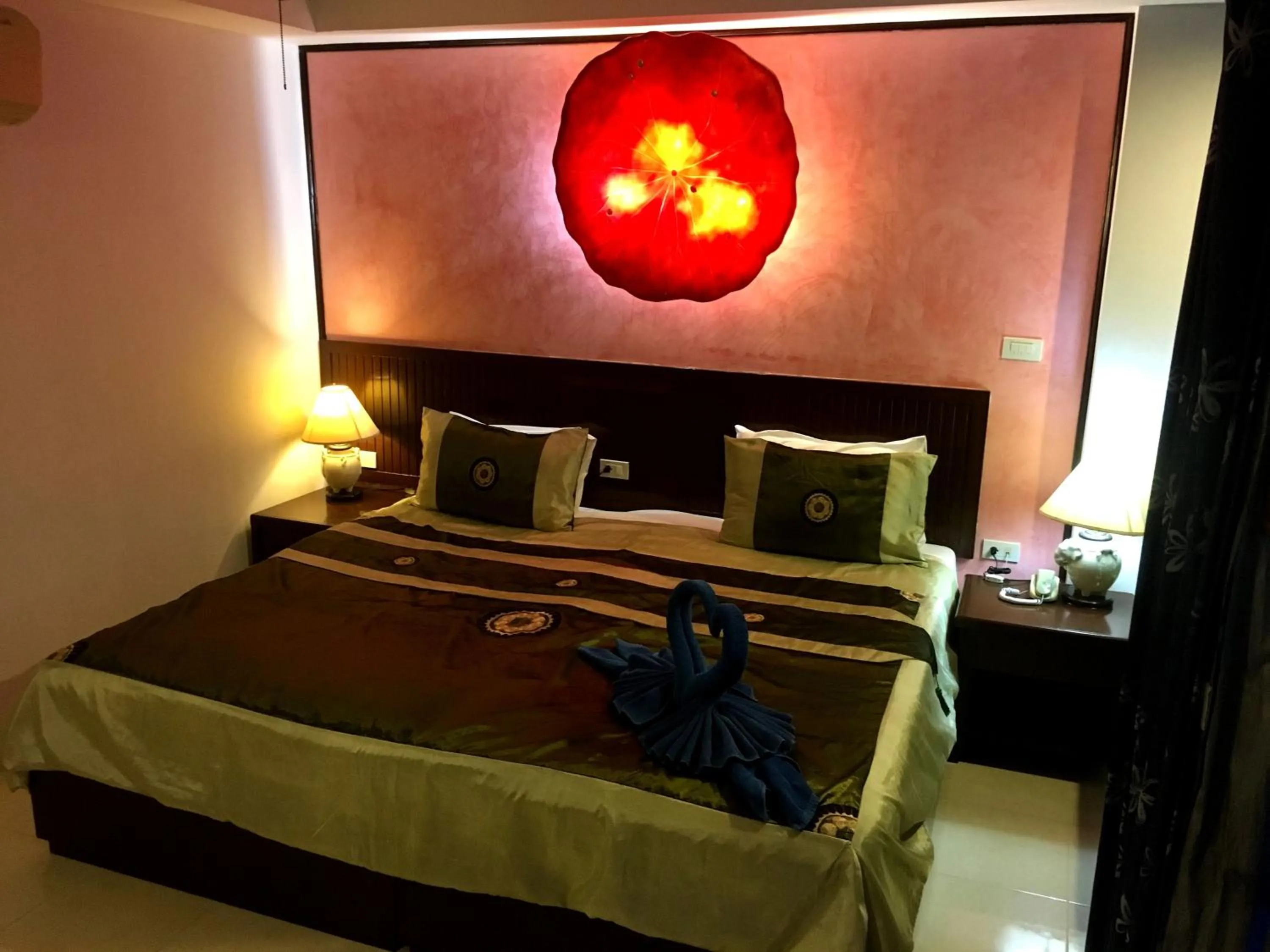 Seating area, Bed in Casa E Mare